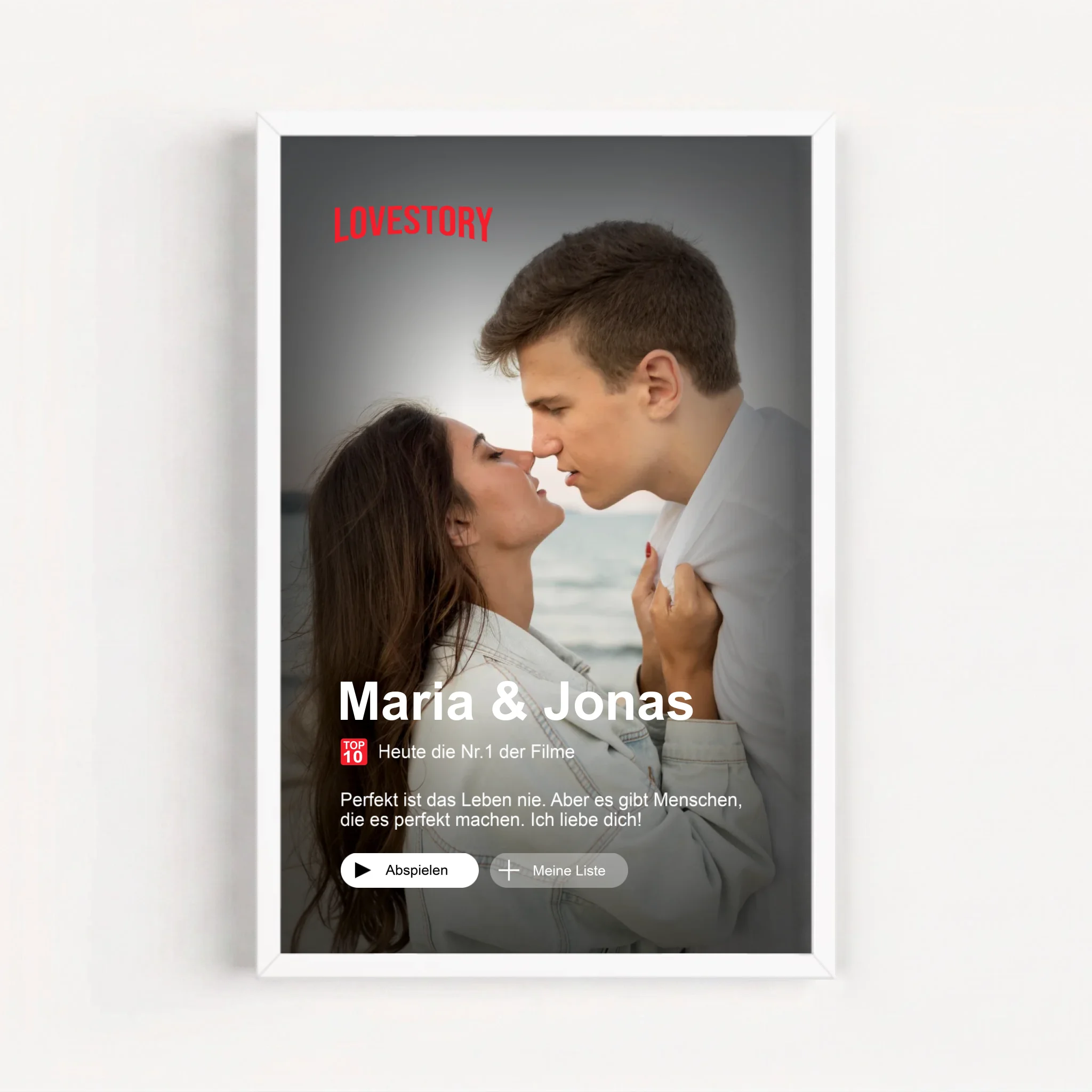Live Mockup - Frame Poster - White - 40x60