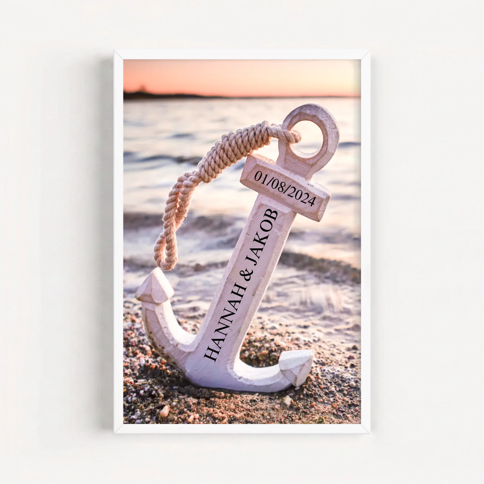 Live Mockup - Frame Poster - White - 50x75