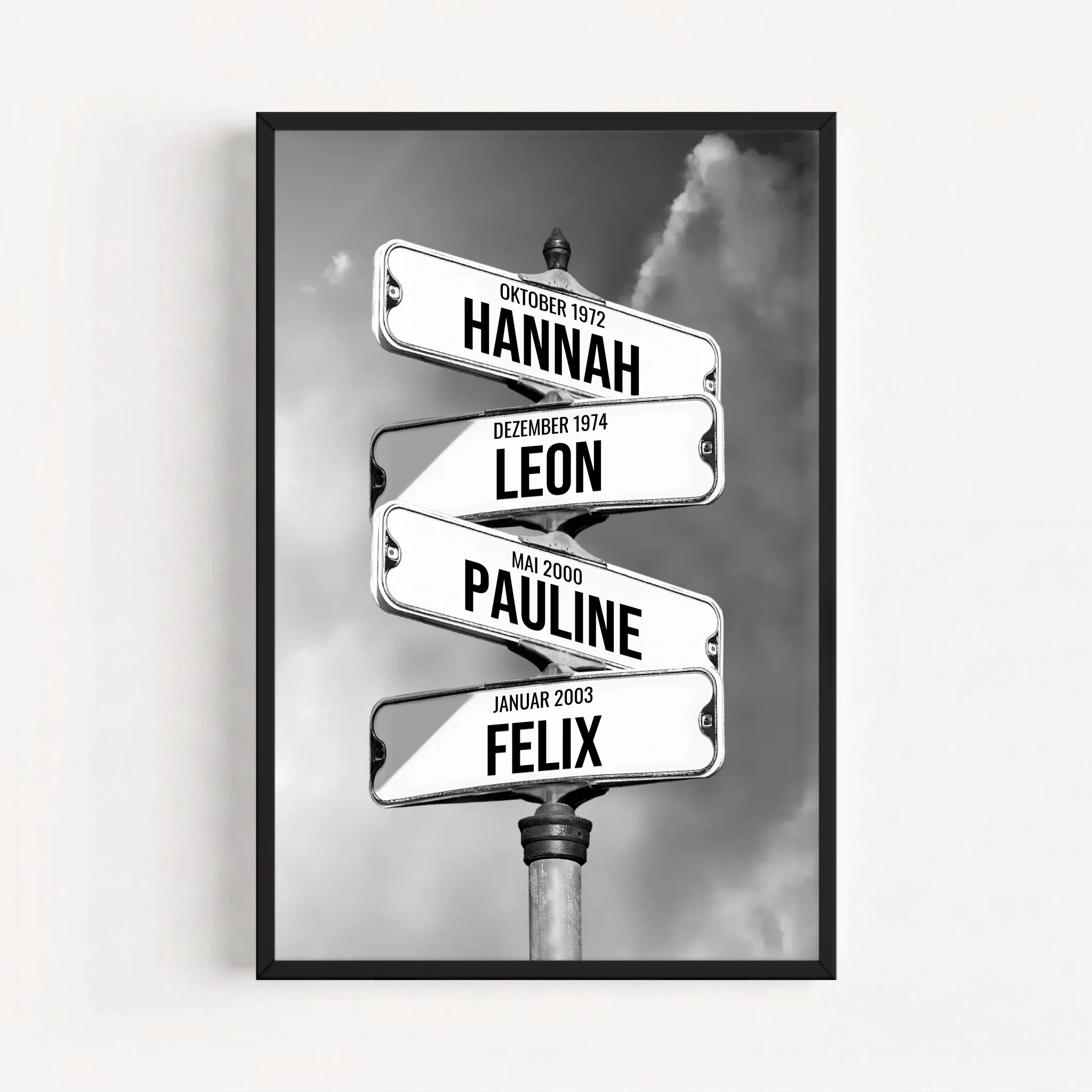Live Mockup - Frame Poster - Black - 60x90