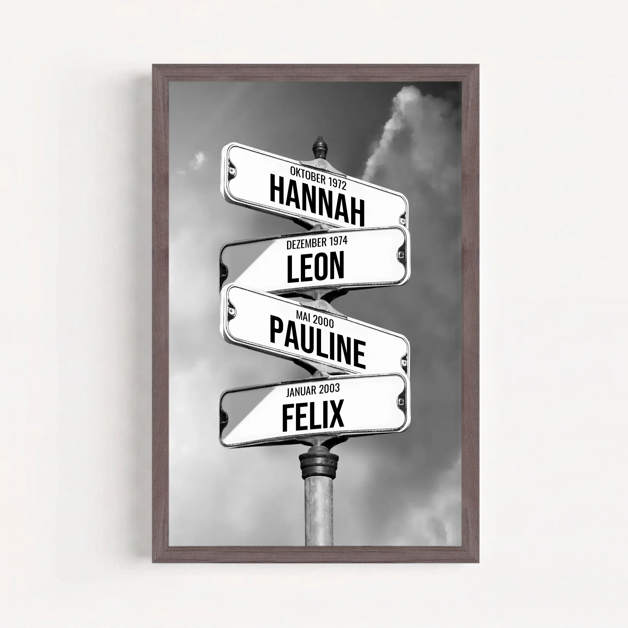 Live Mockup - Frame Poster - Wood - 20x30
