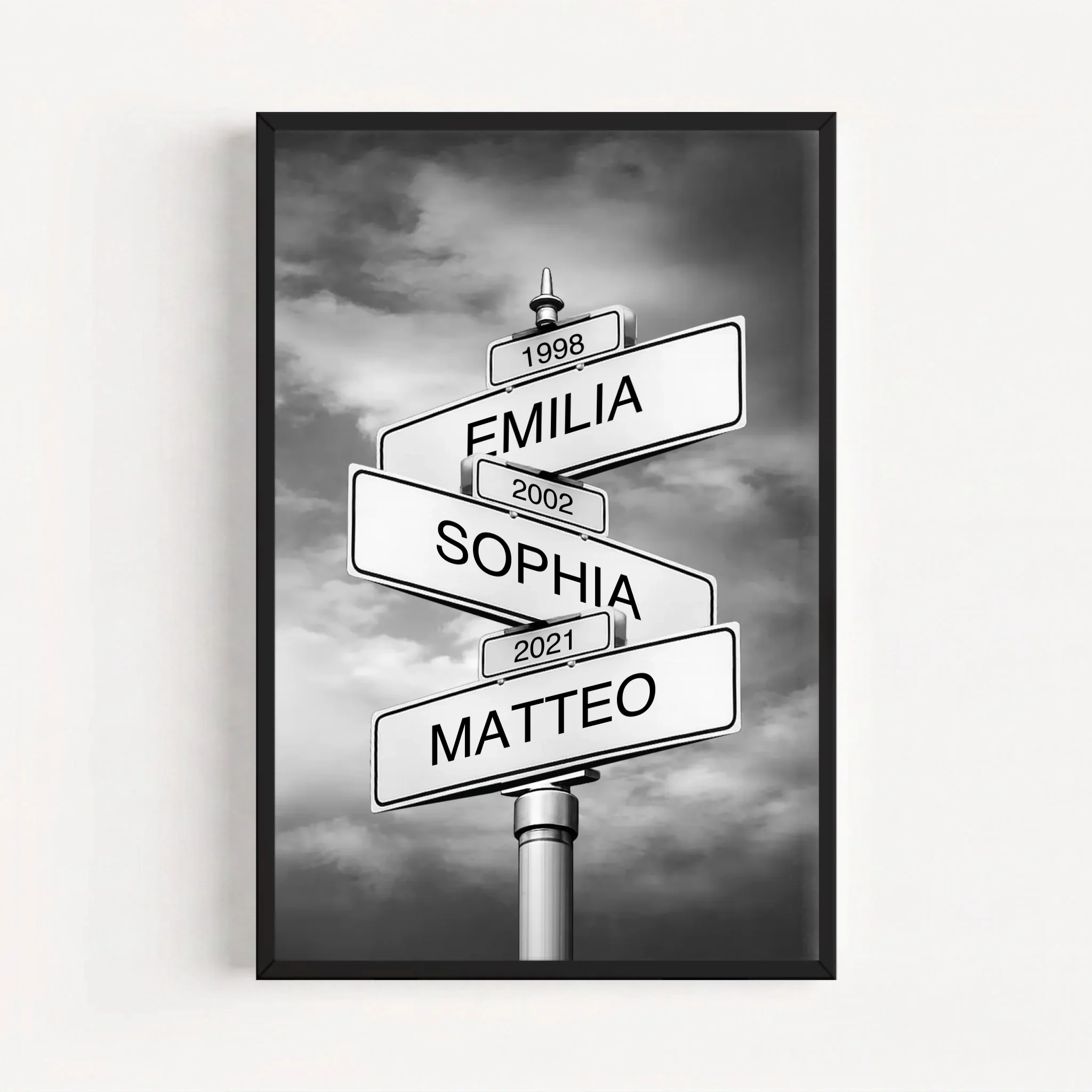 Live Mockup - Frame Poster - Black - 60x90