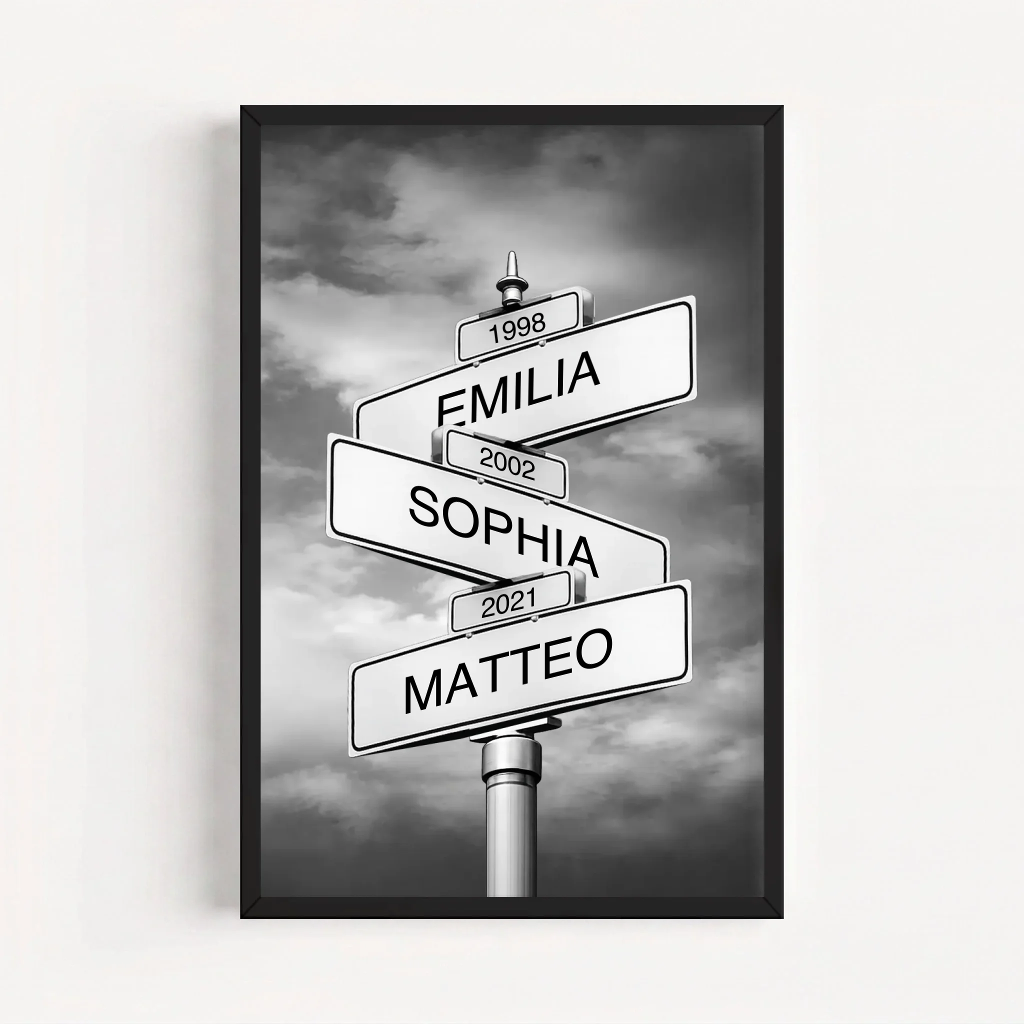 Live Mockup - Frame Poster - Black - 50x75