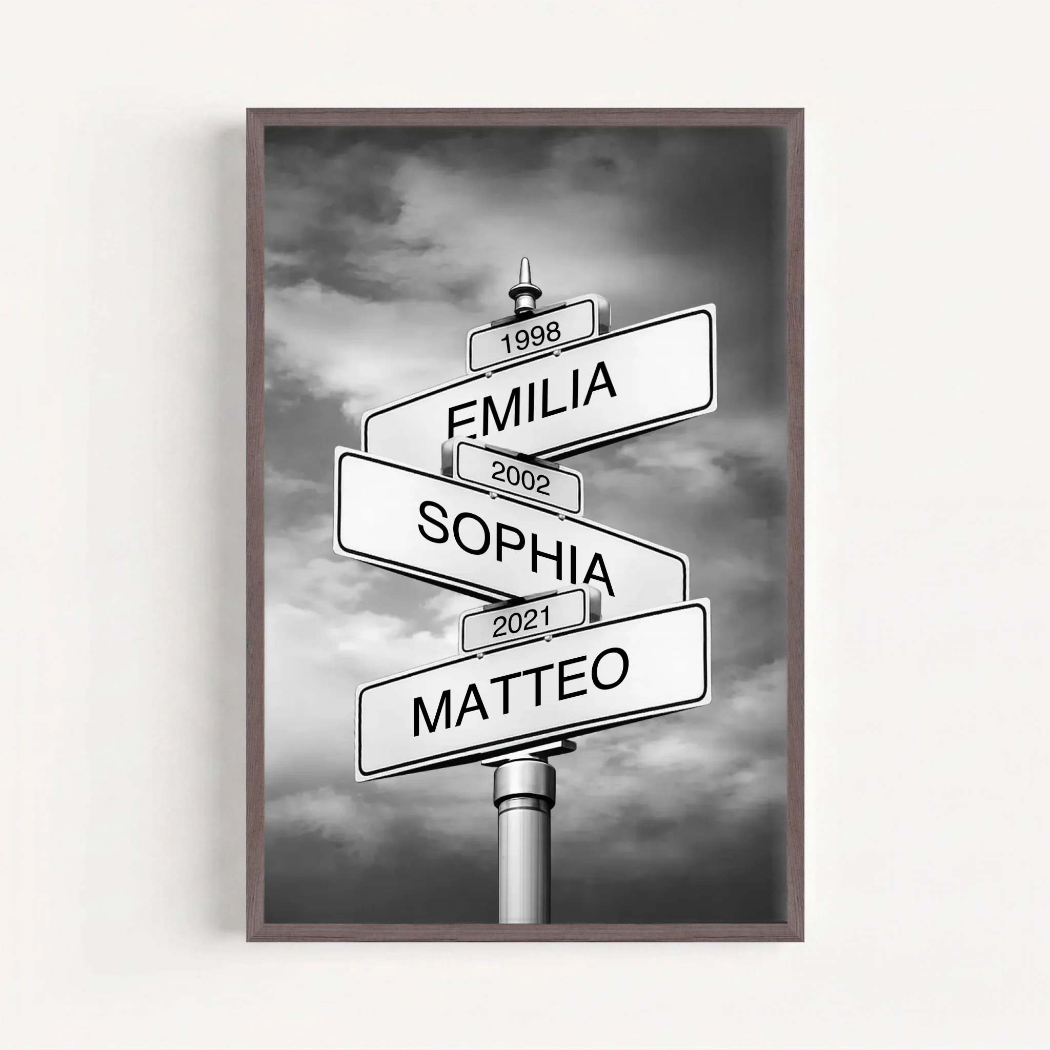 Live Mockup - Frame Poster - Wood - 60x90