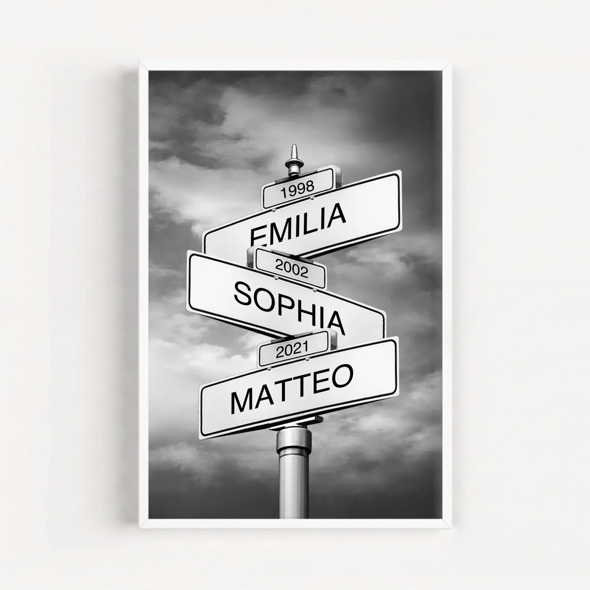 Live Mockup - Frame Poster - White - 60x90
