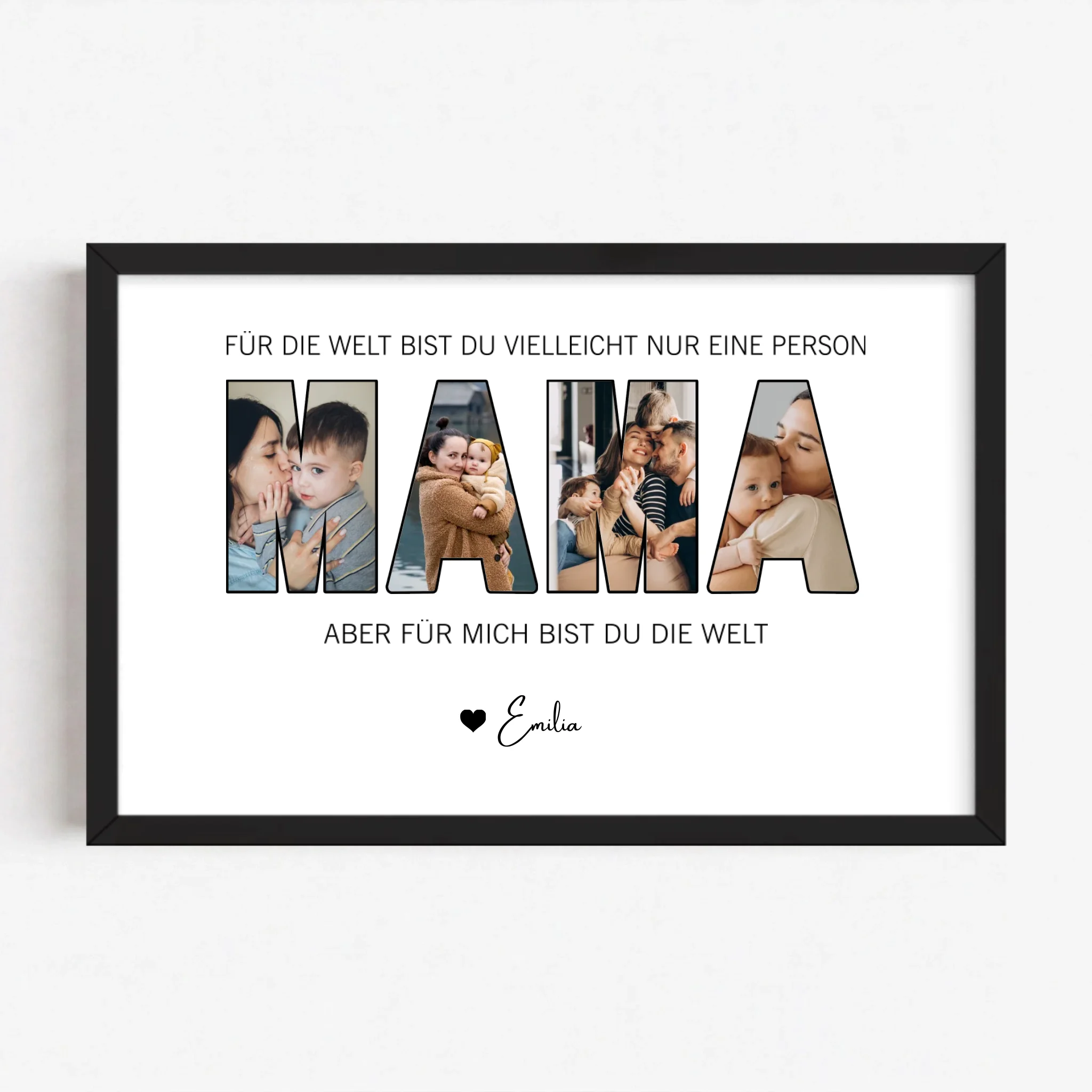 Live Mockup - Frame Poster - Black - 30x20