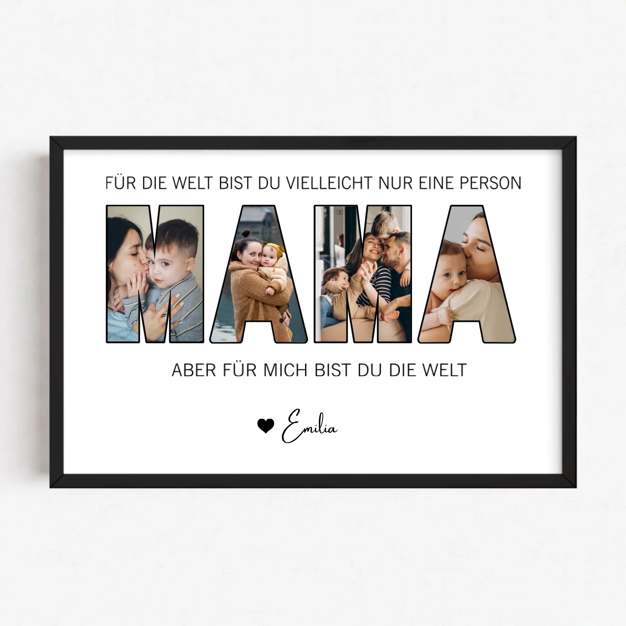 Live Mockup - Frame Poster - Black - 60x40