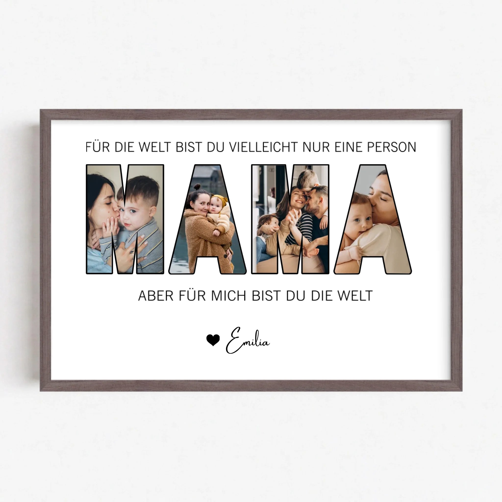 Live Mockup - Frame Poster - Wood - 60x40