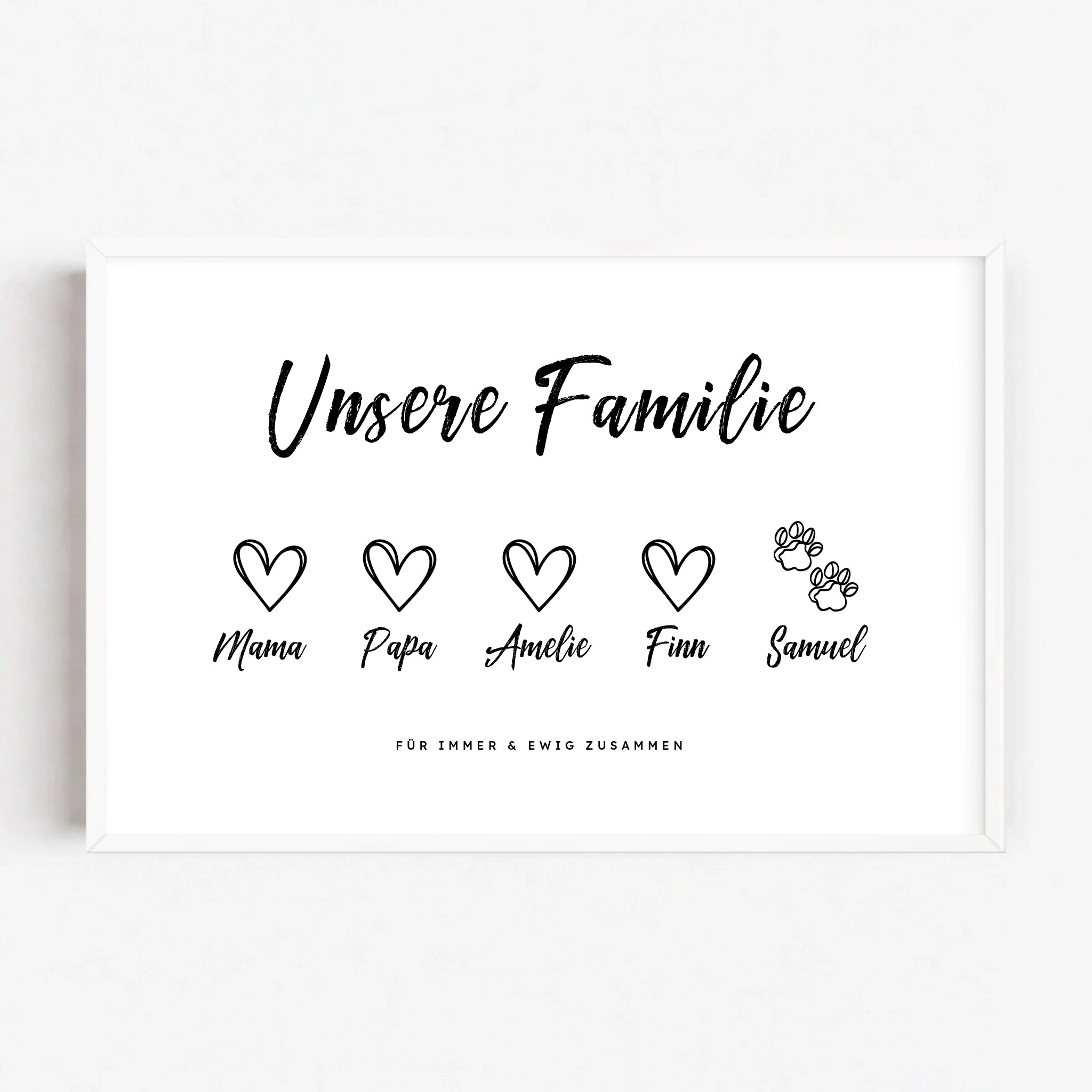 Live Mockup - Frame Poster - White - 90x60