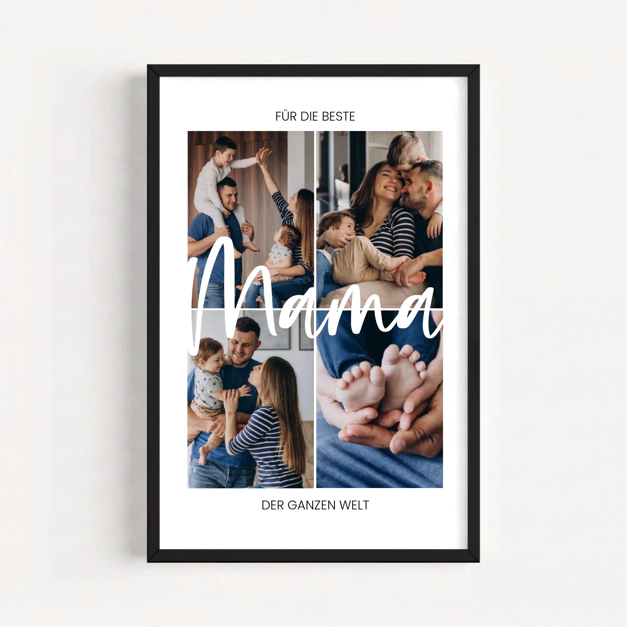 Live Mockup - Frame Poster - Black - 50x75