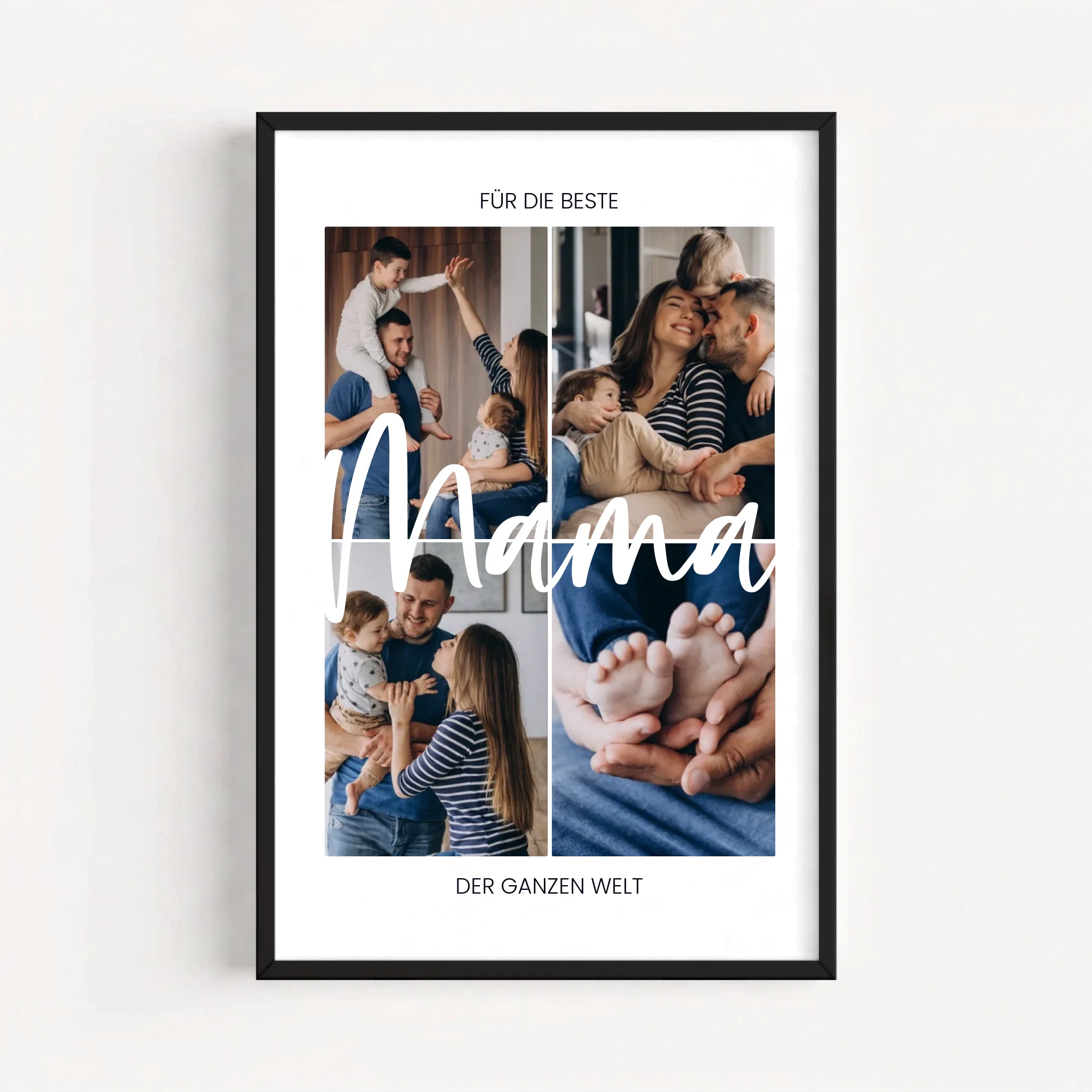 Live Mockup - Frame Poster - Black - 60x90