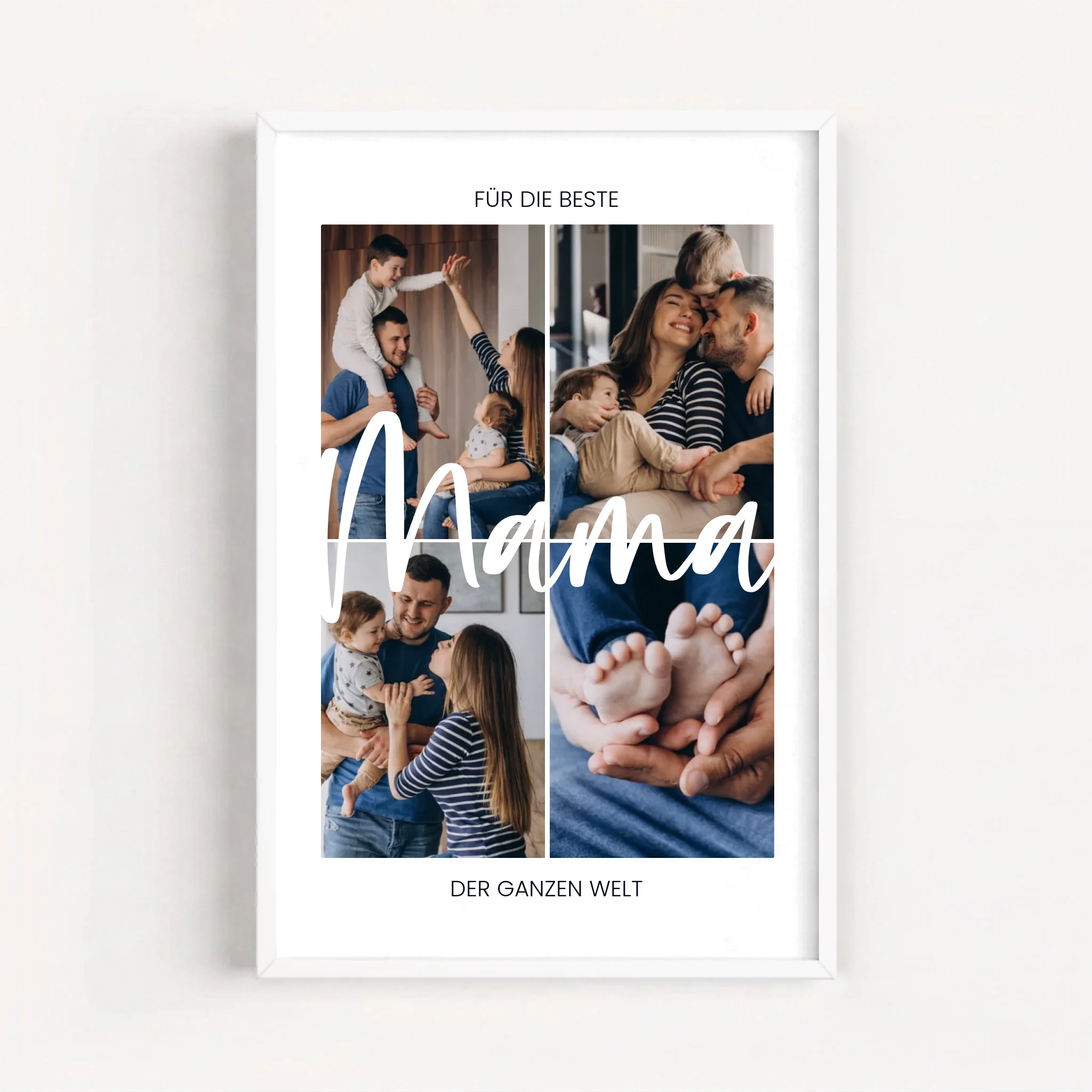 Live Mockup - Frame Poster - White - 60x90