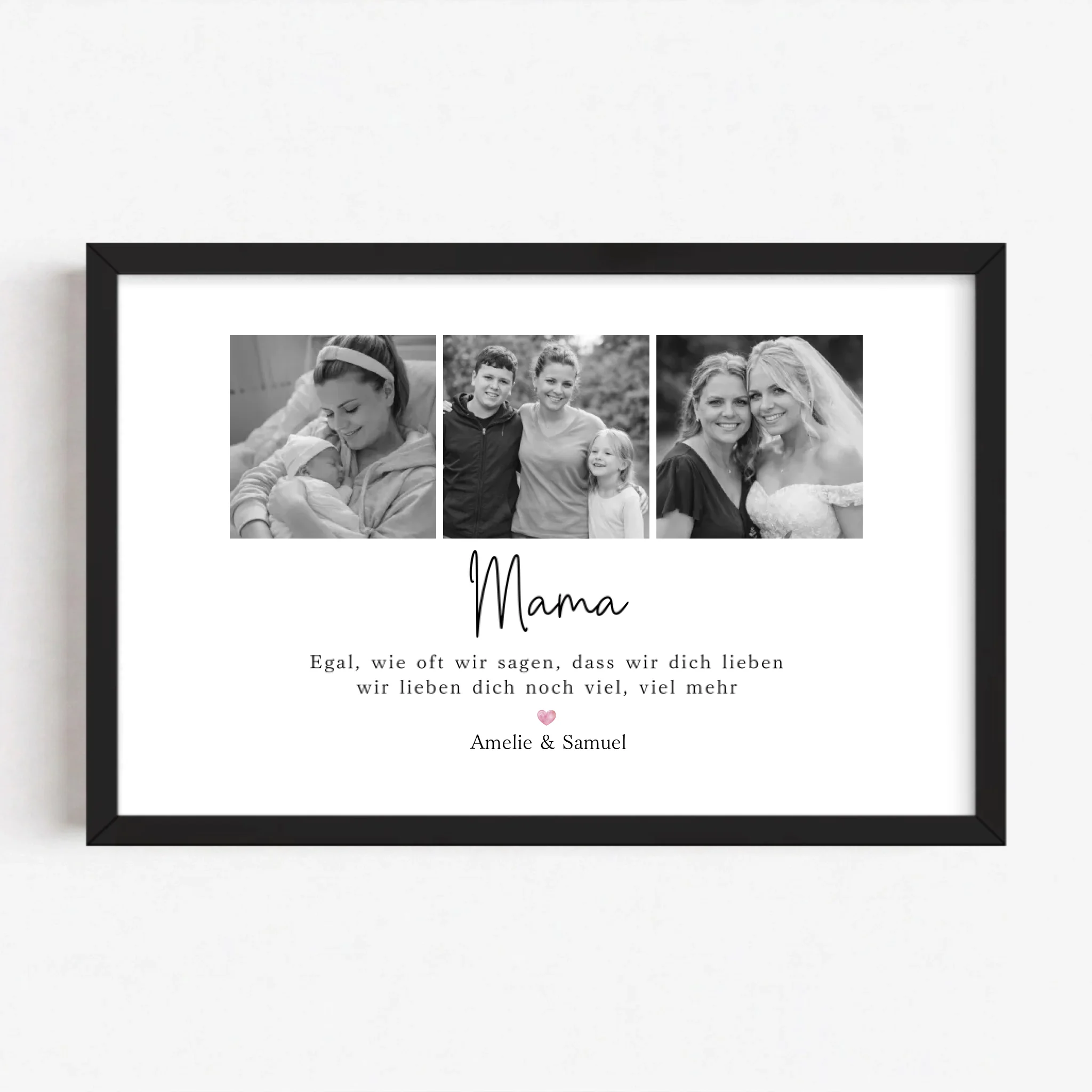 Live Mockup - Frame Poster - Black - 30x20