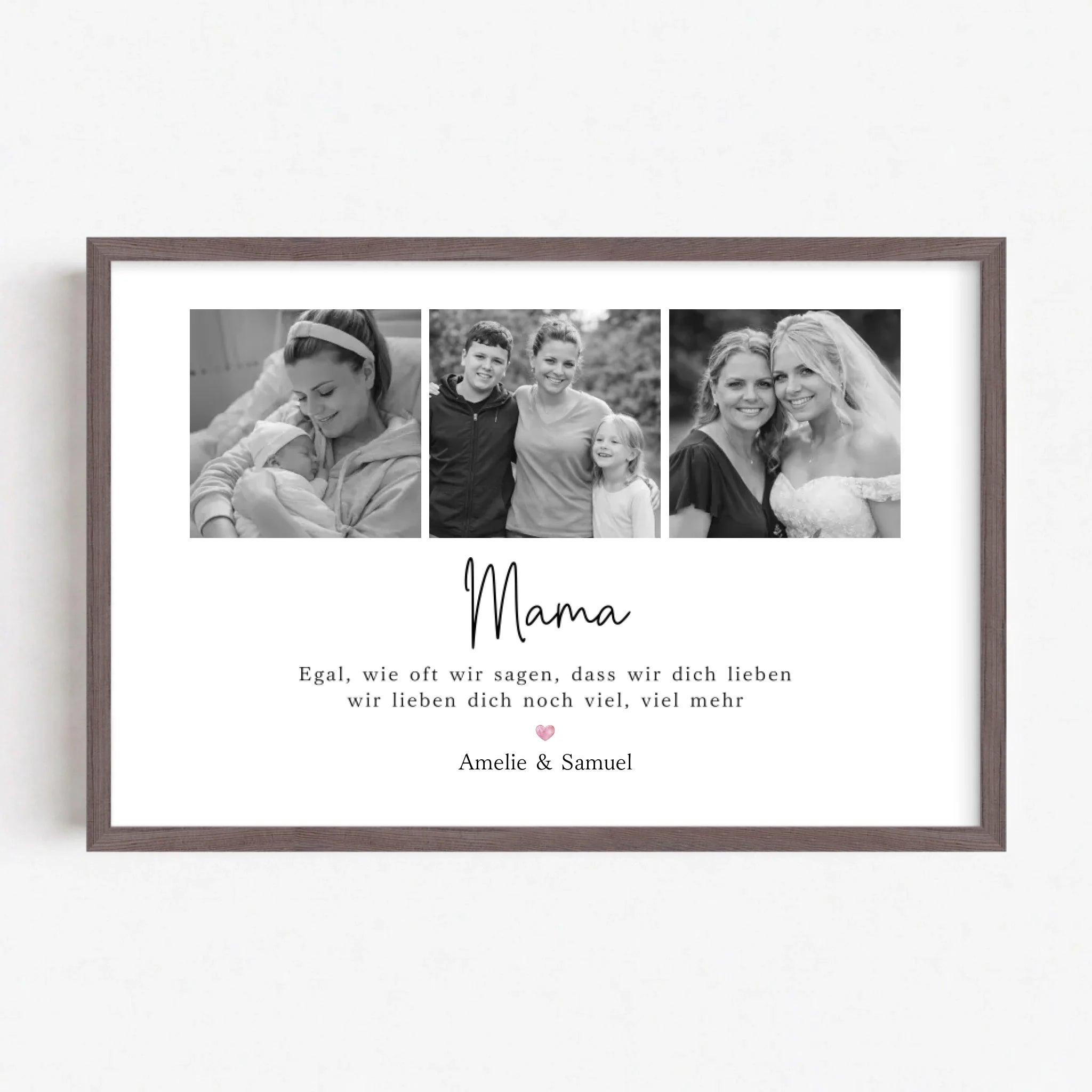 Live Mockup - Frame Poster - Wood - 60x40