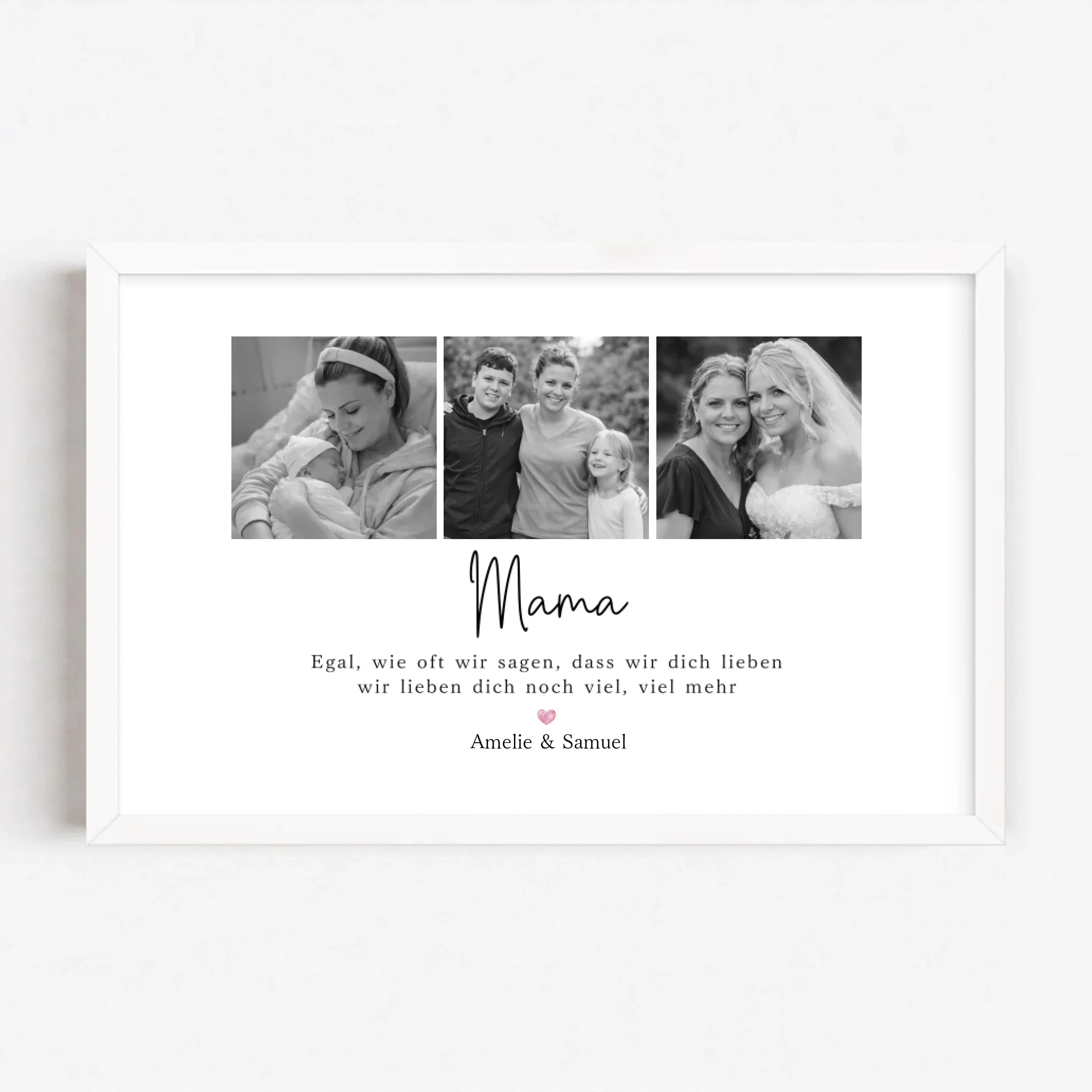 Live Mockup - Frame Poster - White - 30x20