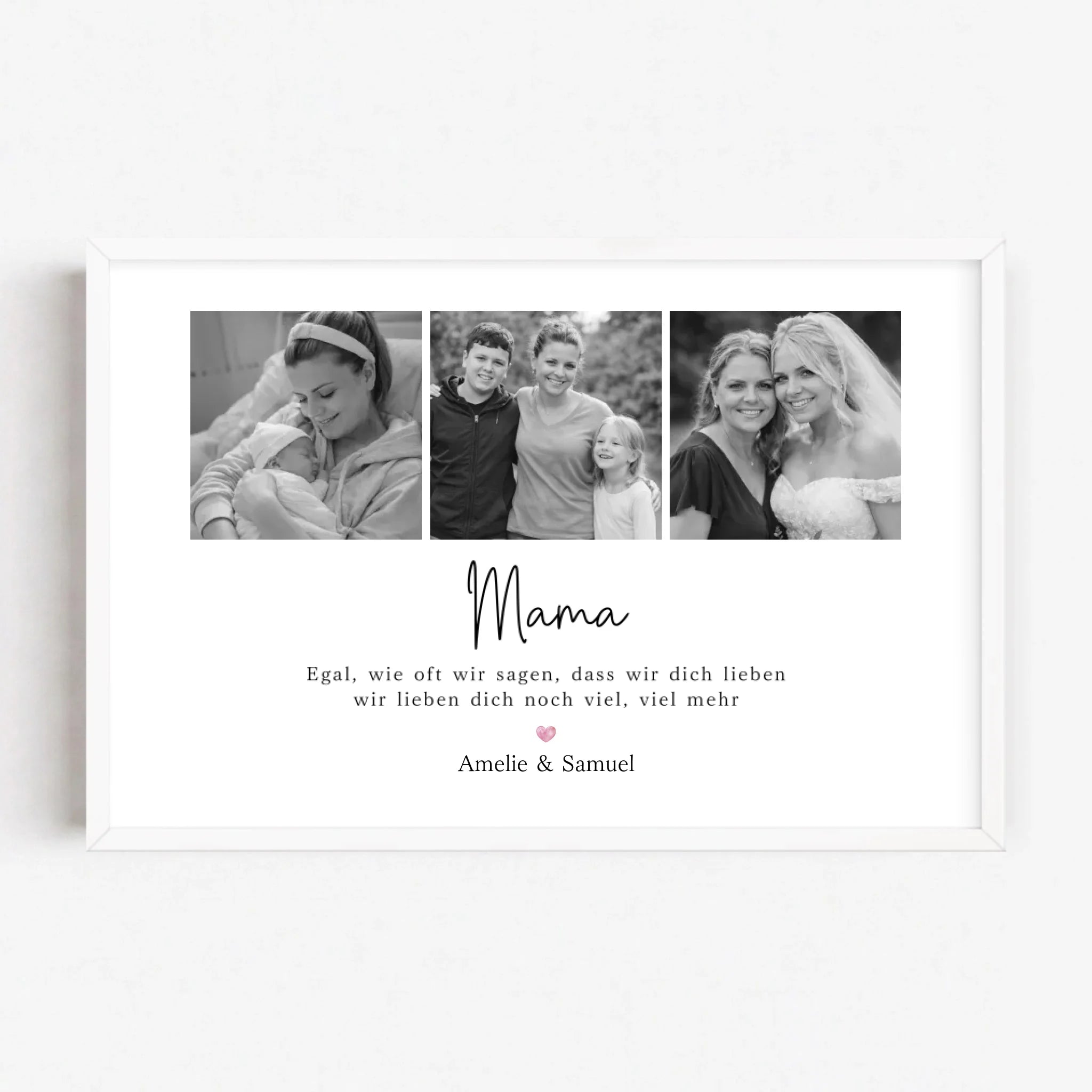 Live Mockup - Frame Poster - White - 75x50