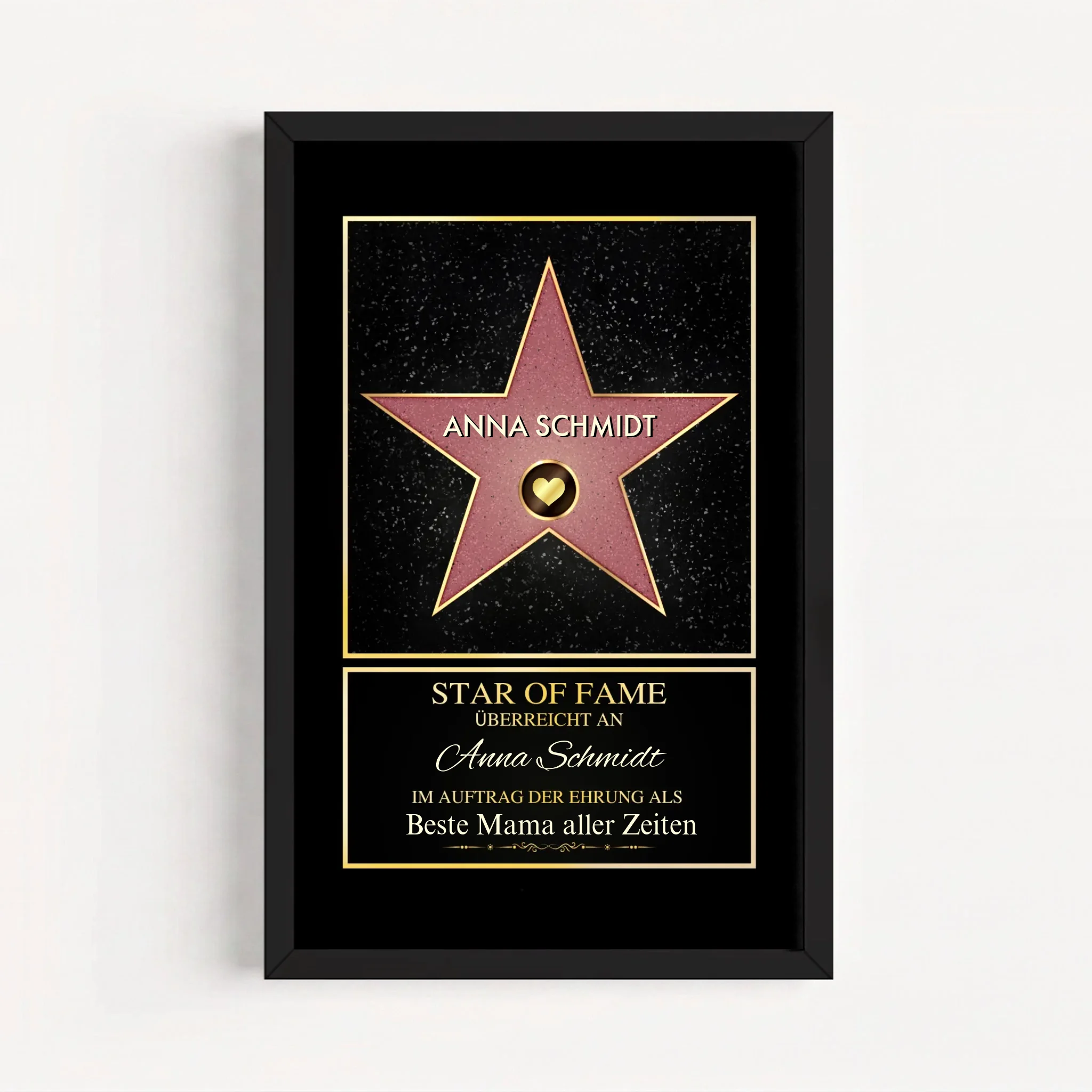 Live Mockup - Frame Poster - Black - 20x30