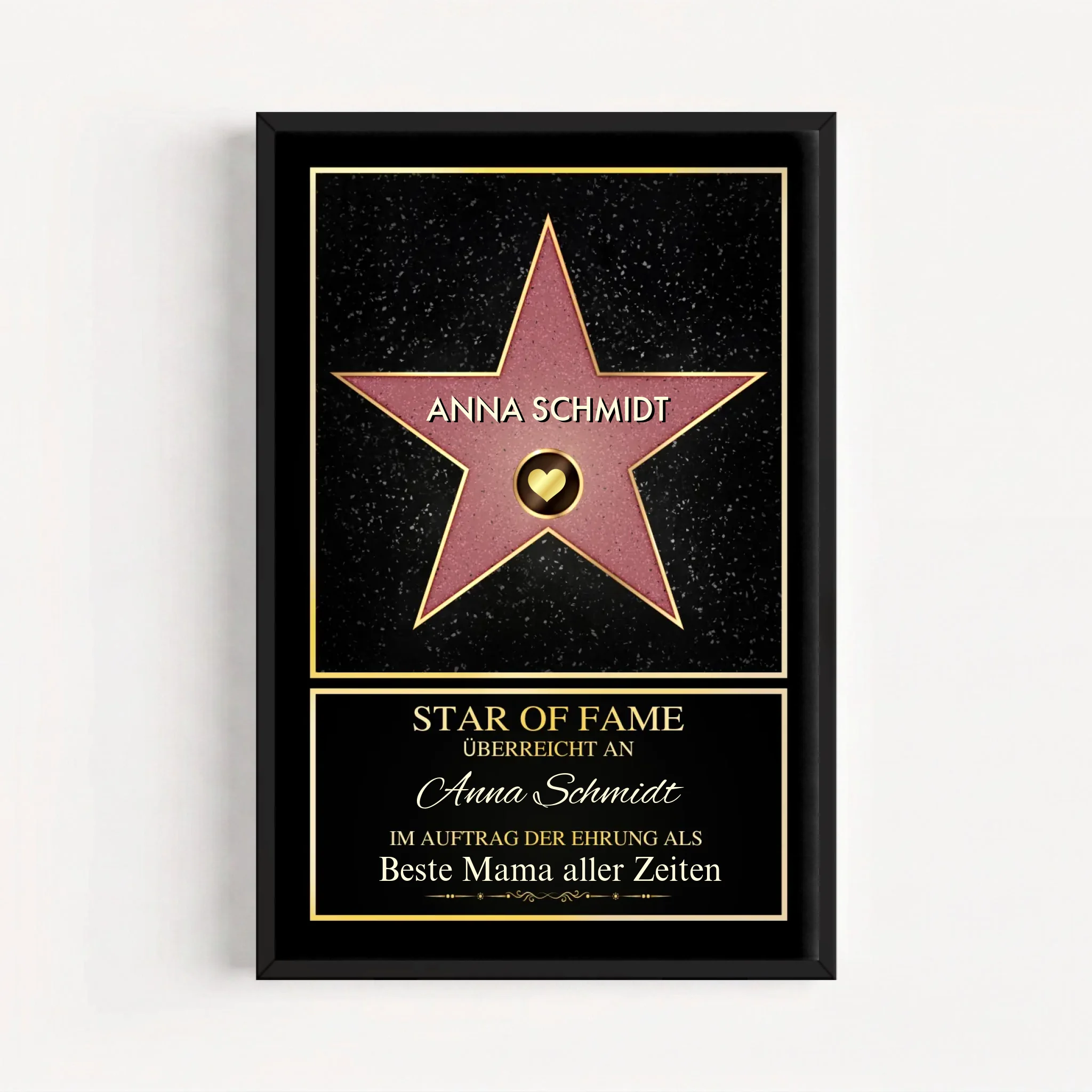 Live Mockup - Frame Poster - Black - 60x90