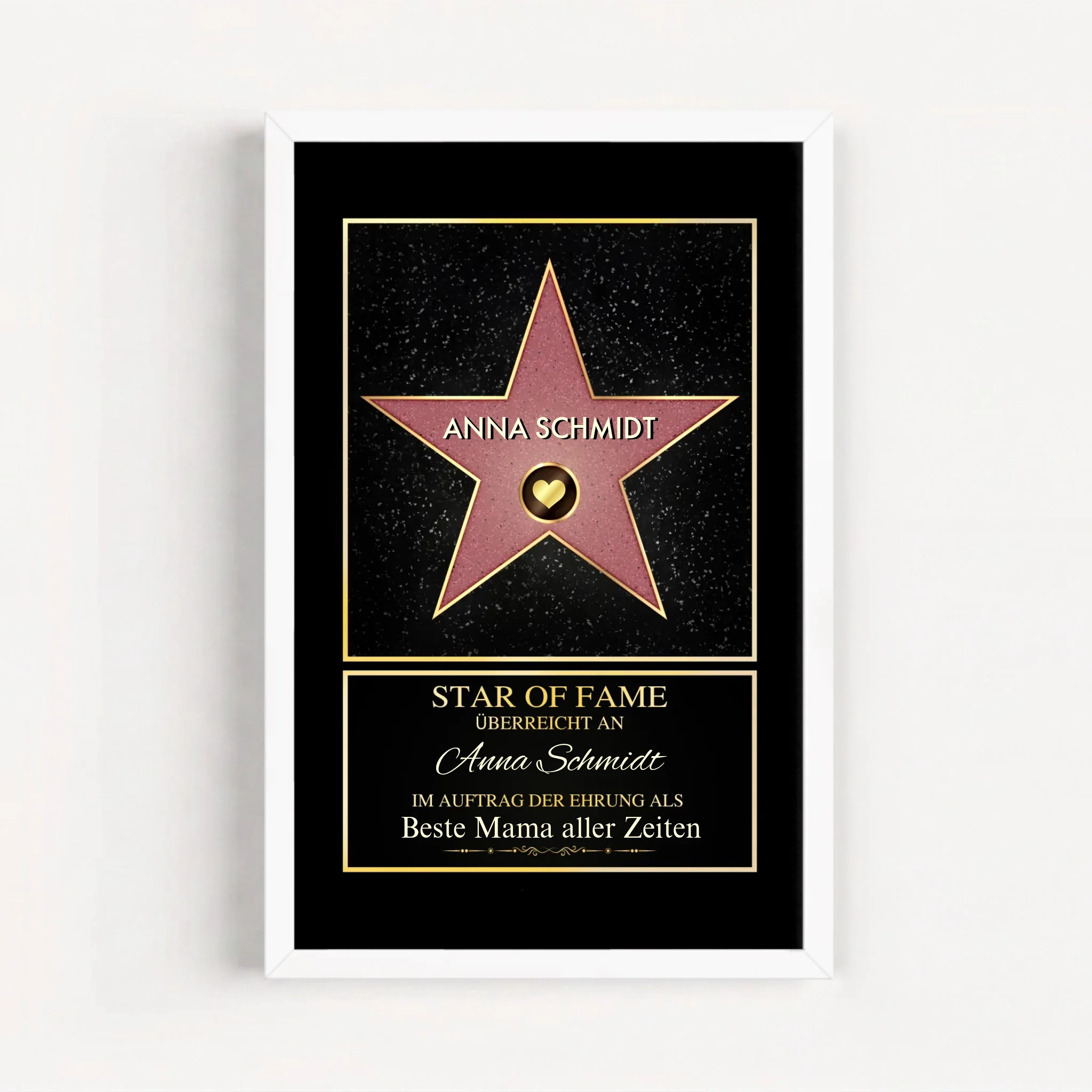 Live Mockup - Frame Poster - White - 20x30