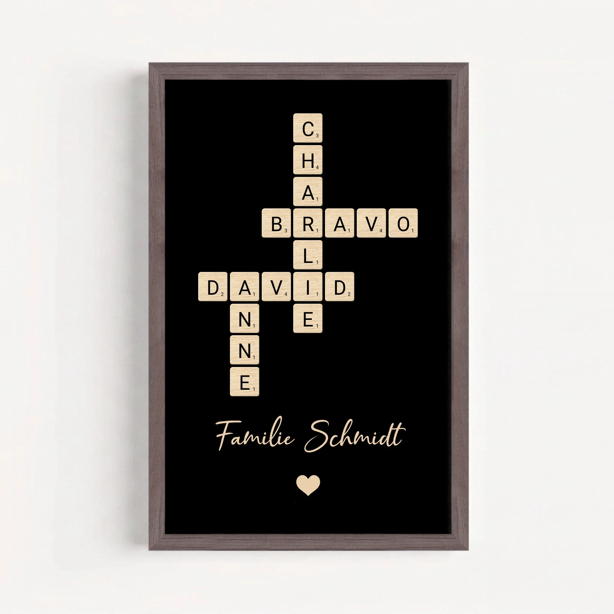 Live Mockup - Frame Poster - Wood - 20x30
