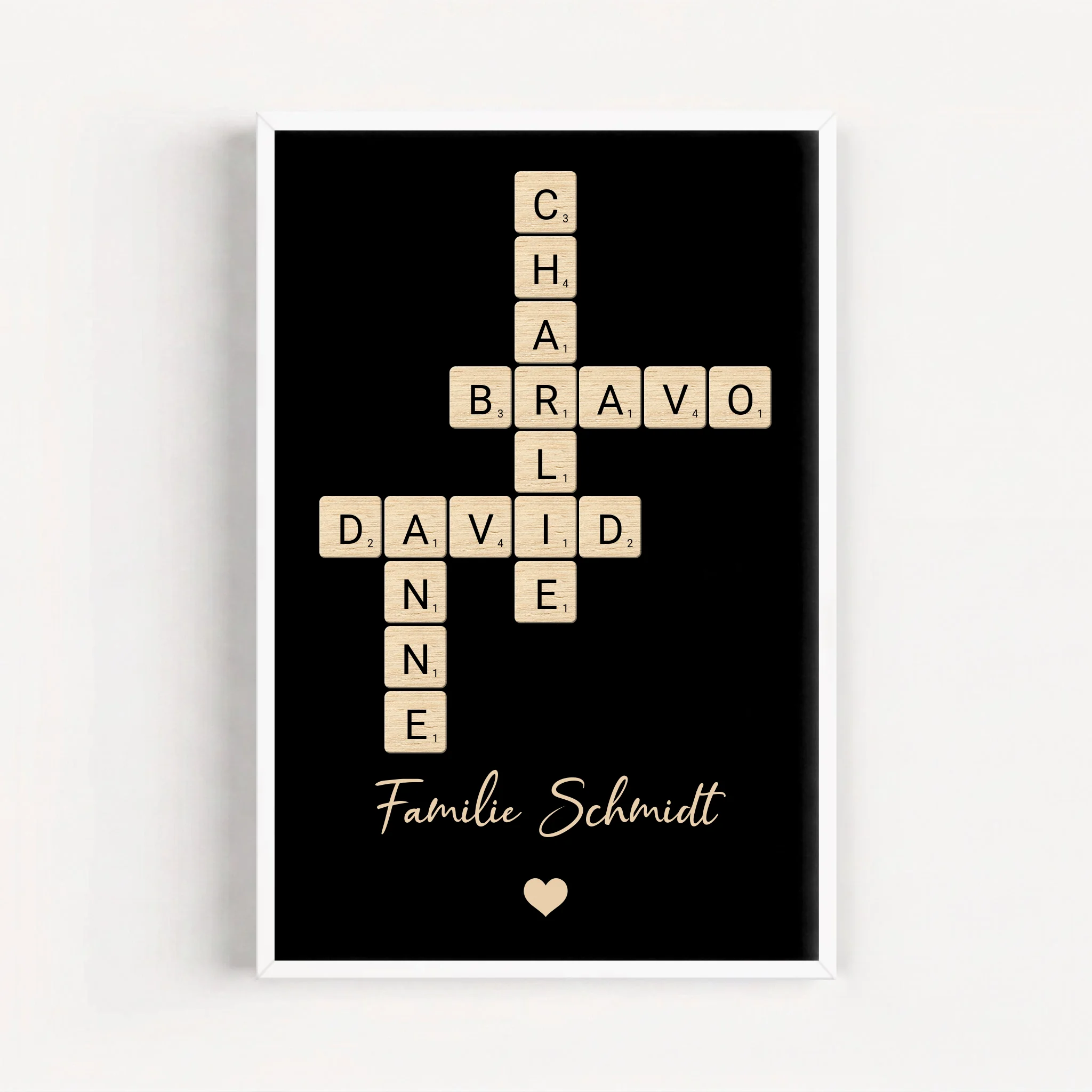 Live Mockup - Frame Poster - White - 60x90