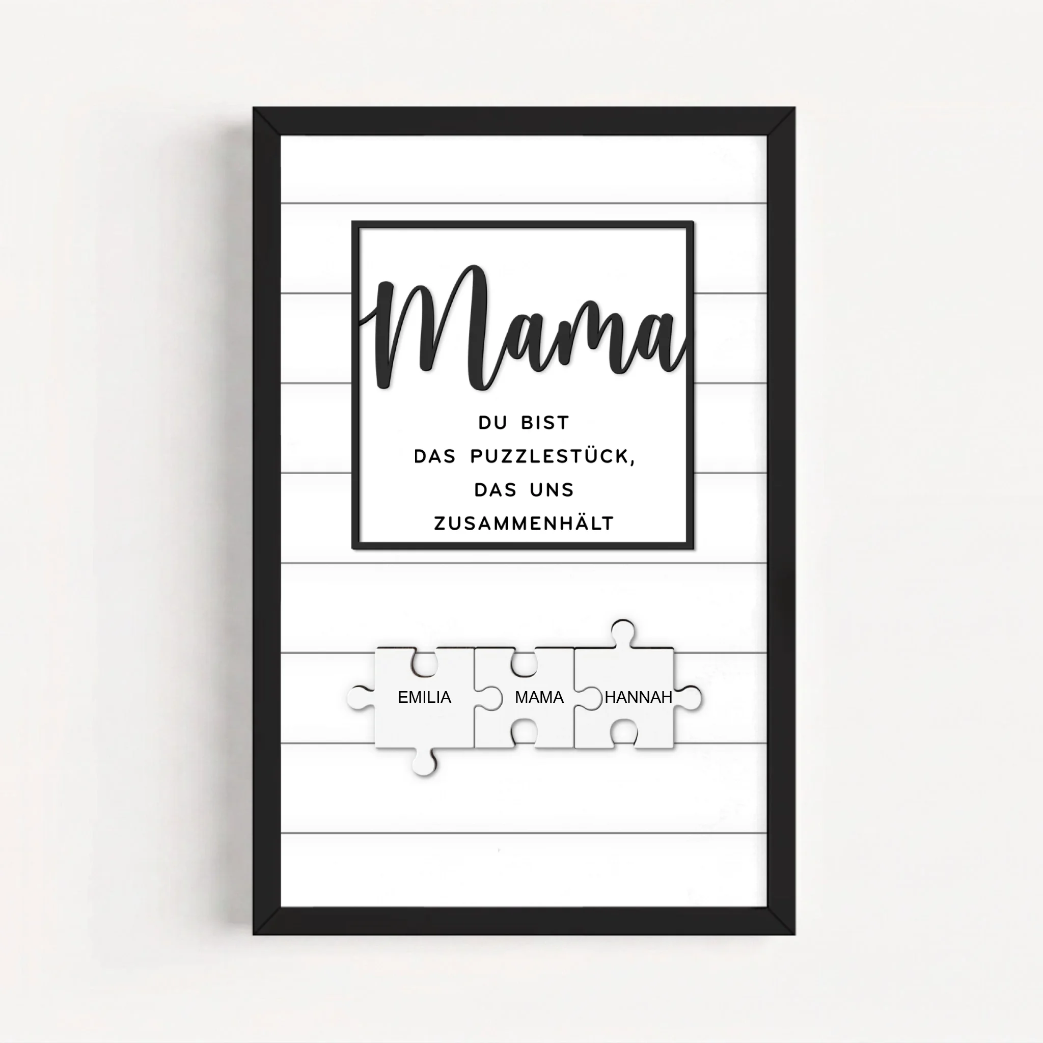 Live Mockup - Frame Poster - Black - 20x30