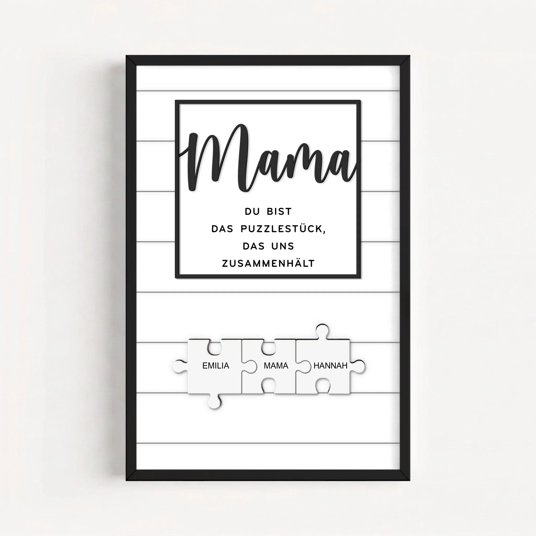 Live Mockup - Frame Poster - Black - 50x75