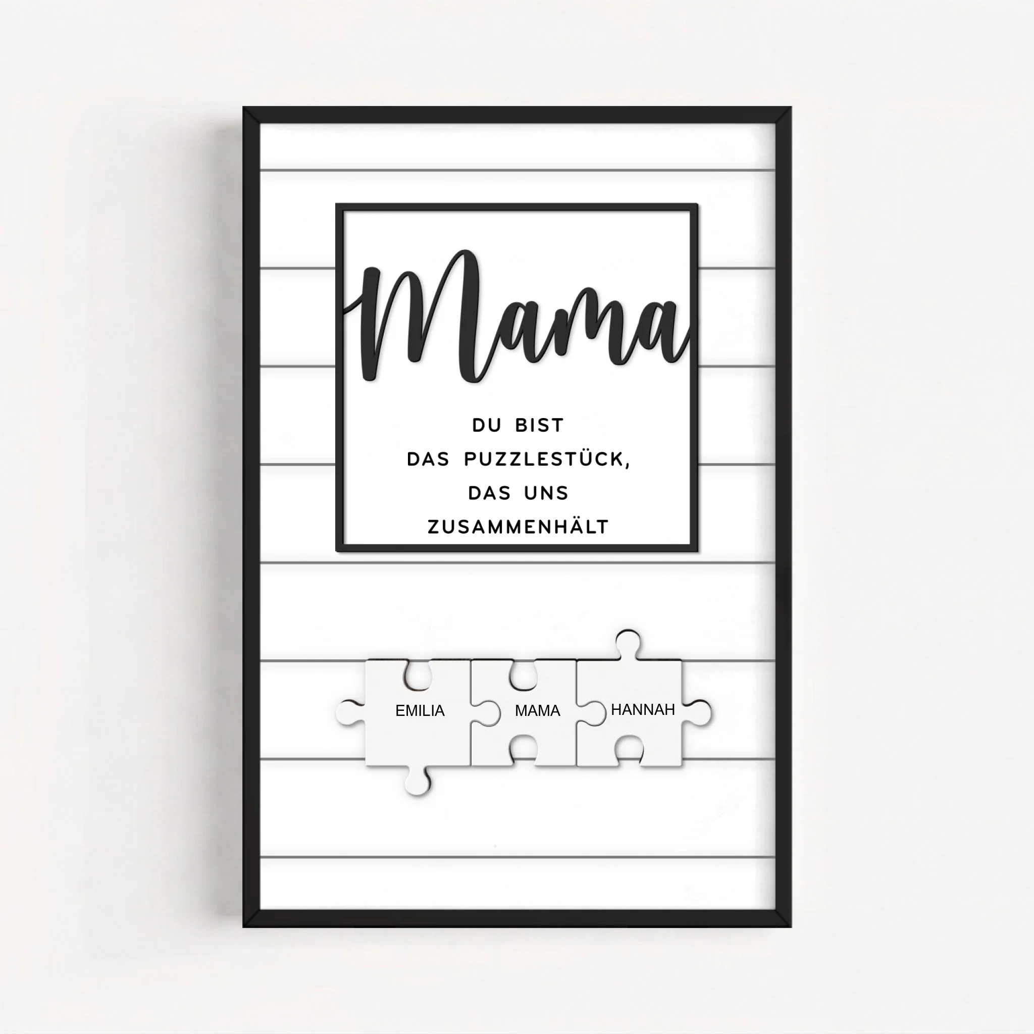 Live Mockup - Frame Poster - Black - 60x90