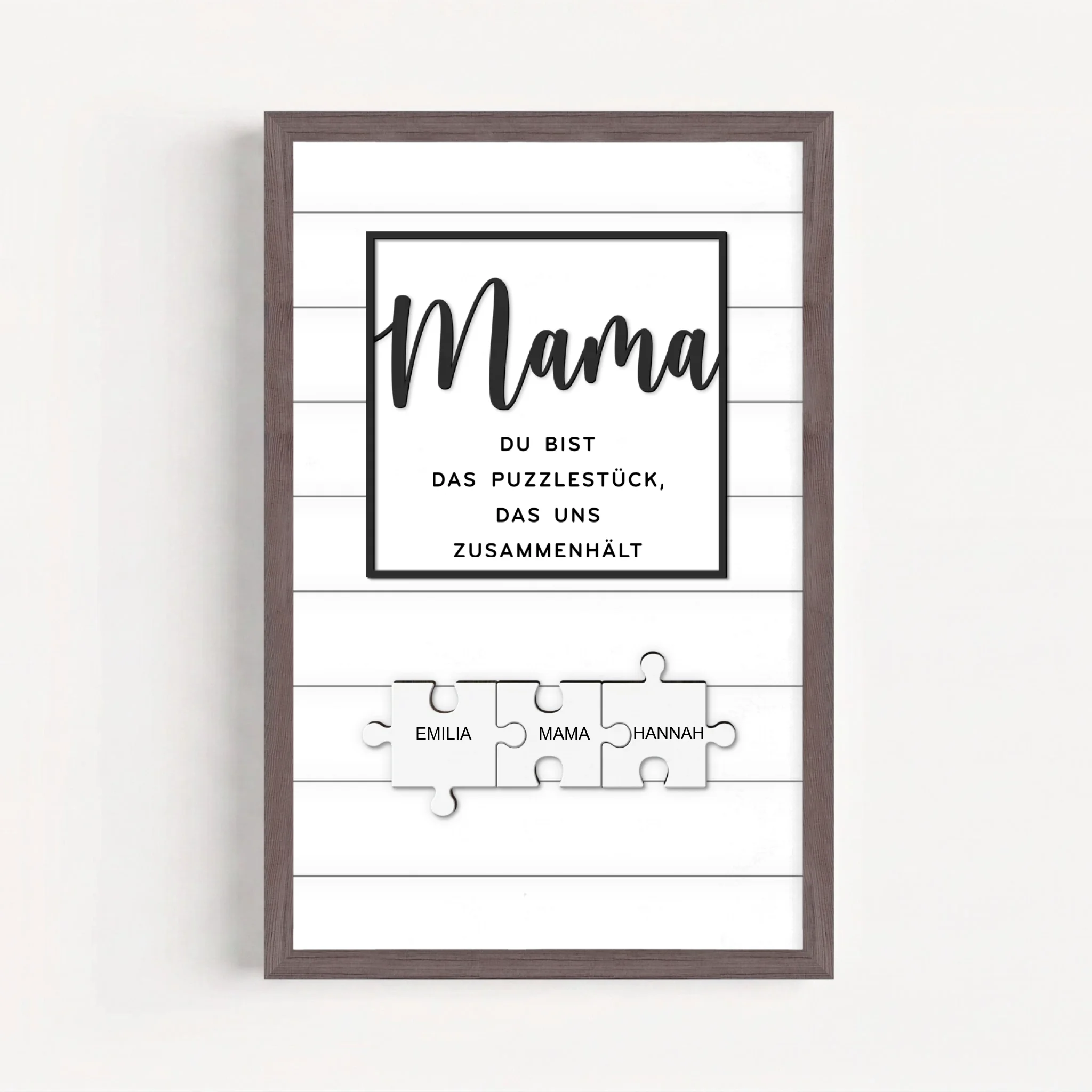 Live Mockup - Frame Poster - Wood - 20x30