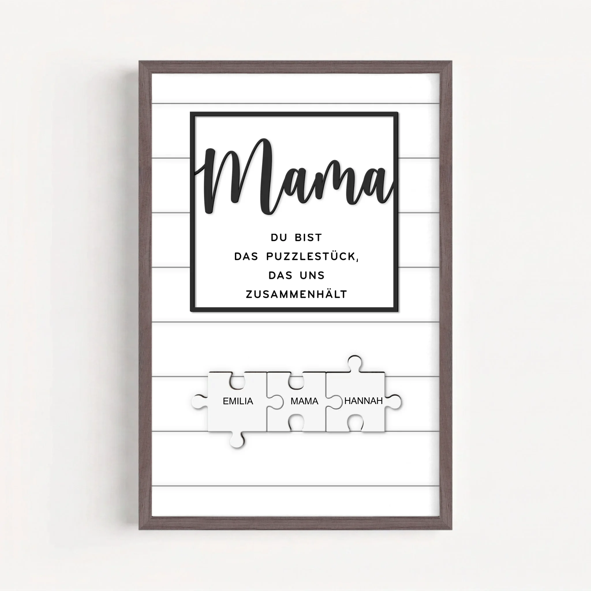 Live Mockup - Frame Poster - Wood - 40x60