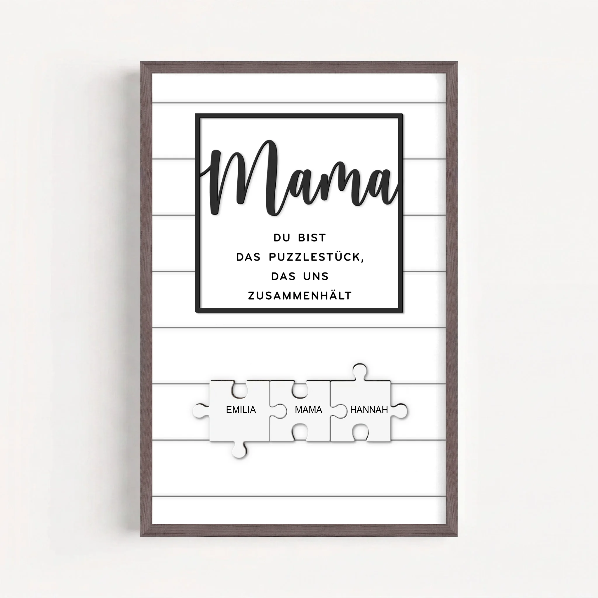 Live Mockup - Frame Poster - Wood - 50x75