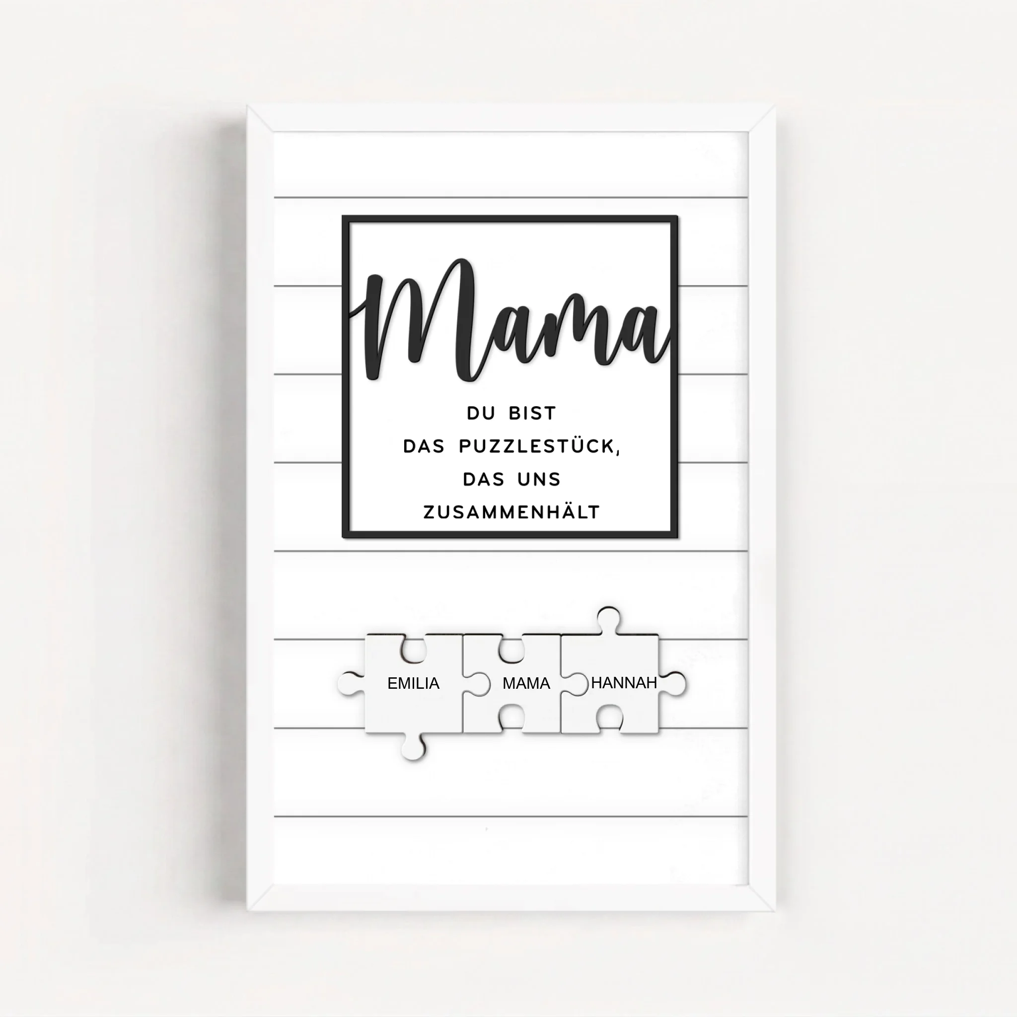 Live Mockup - Frame Poster - White - 20x30