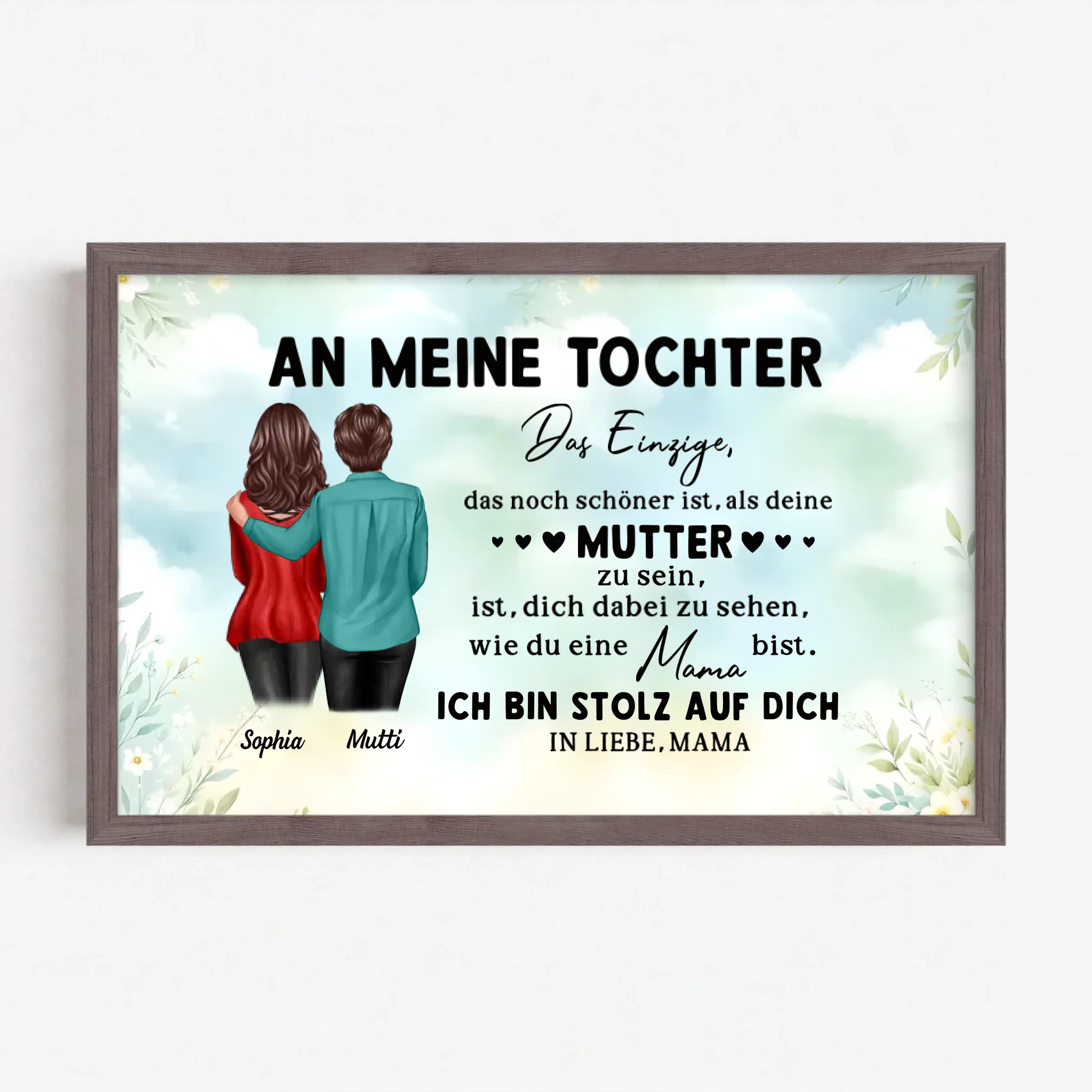 Live Mockup - Frame Poster - Wood - 30x20