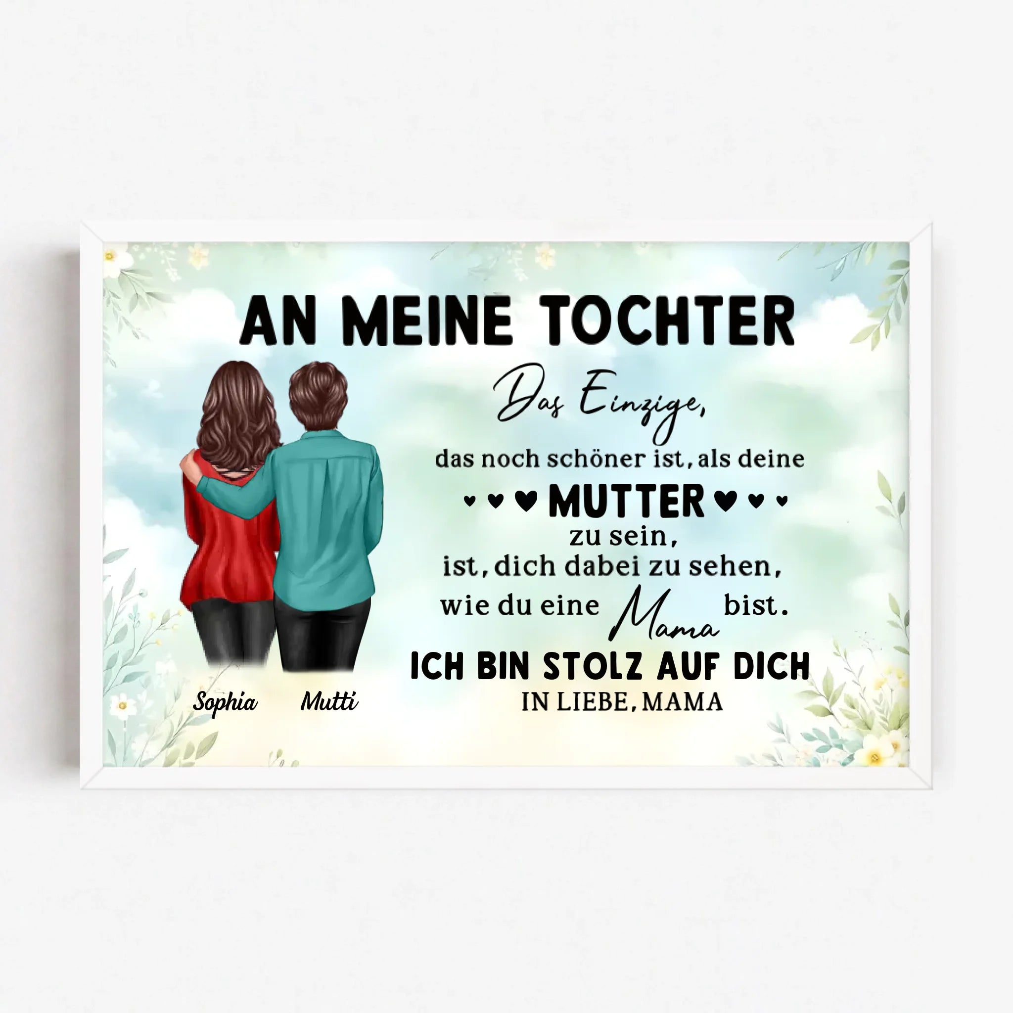 Live Mockup - Frame Poster - White - 60x40