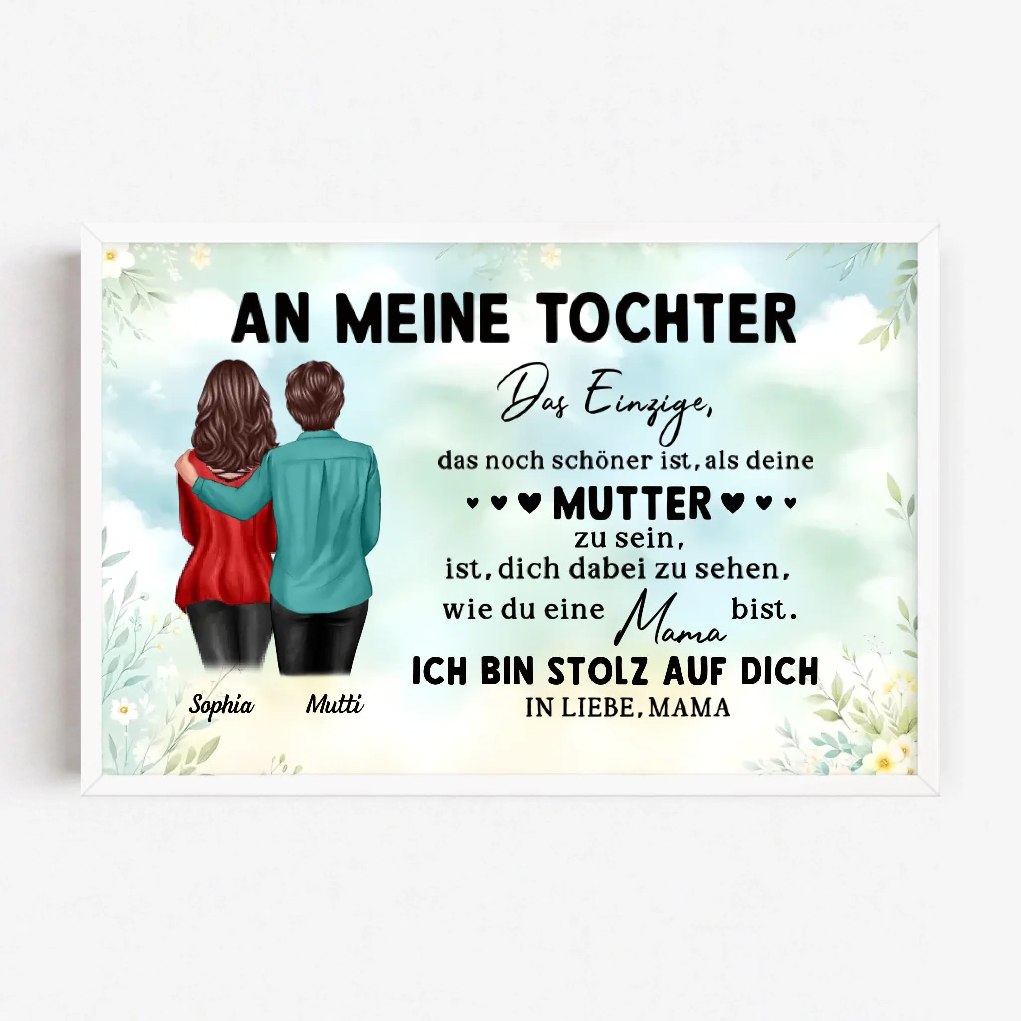 Live Mockup - Frame Poster - White - 75x50
