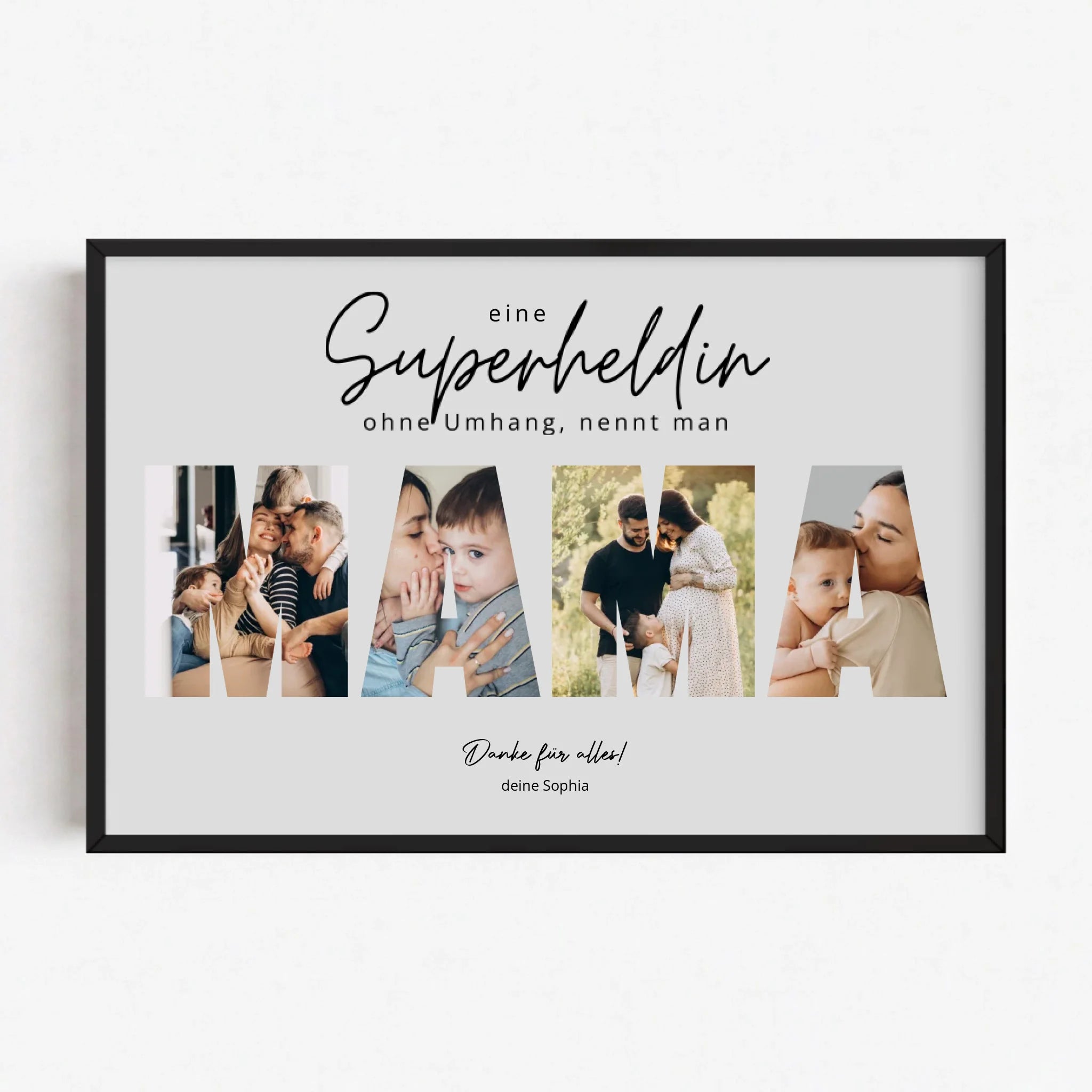 Live Mockup - Frame Poster - Black - 90x60