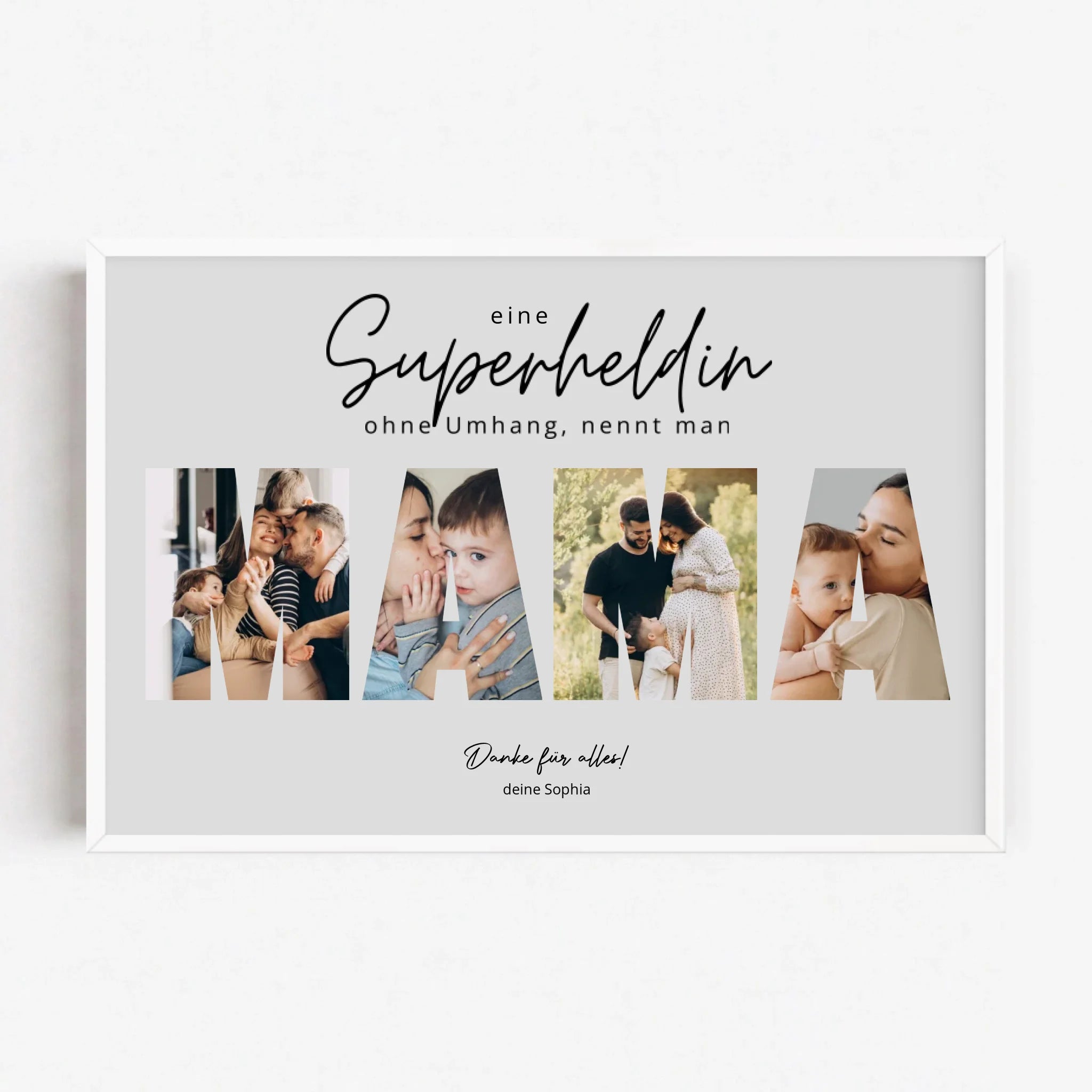 Live Mockup - Frame Poster - White - 90x60