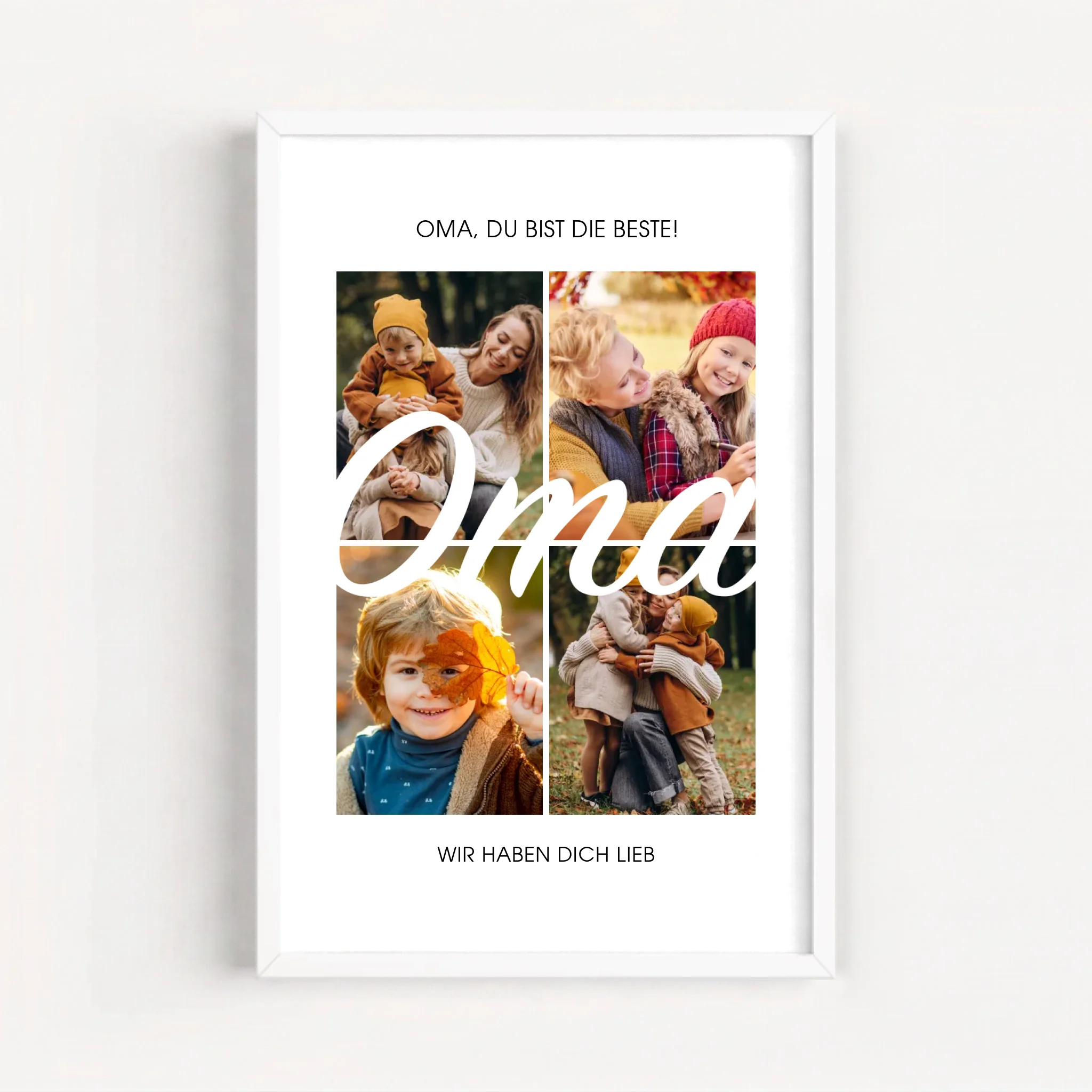 Live Mockup - Frame Poster - White - 40x60