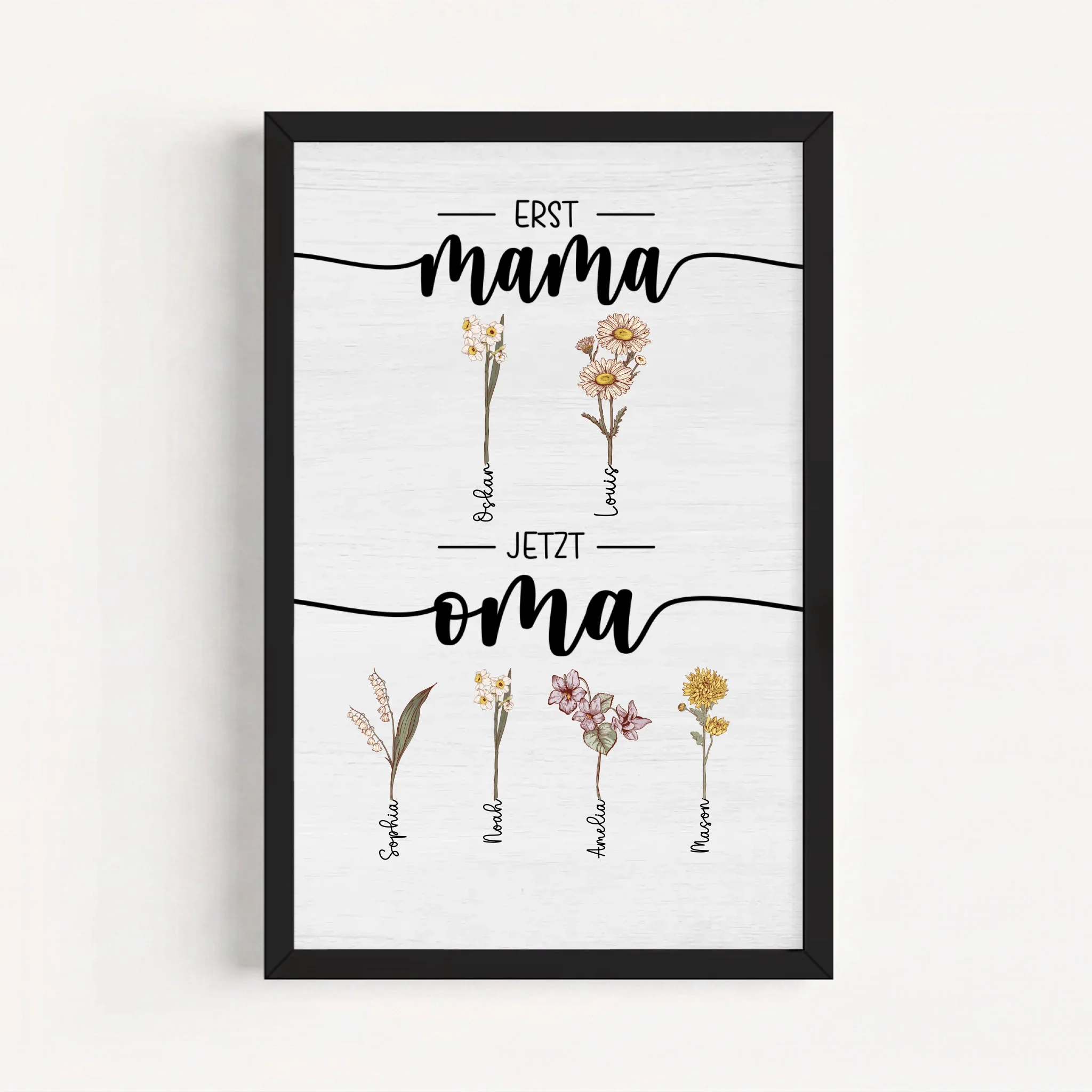 Live Mockup - Frame Poster - Black - 20x30