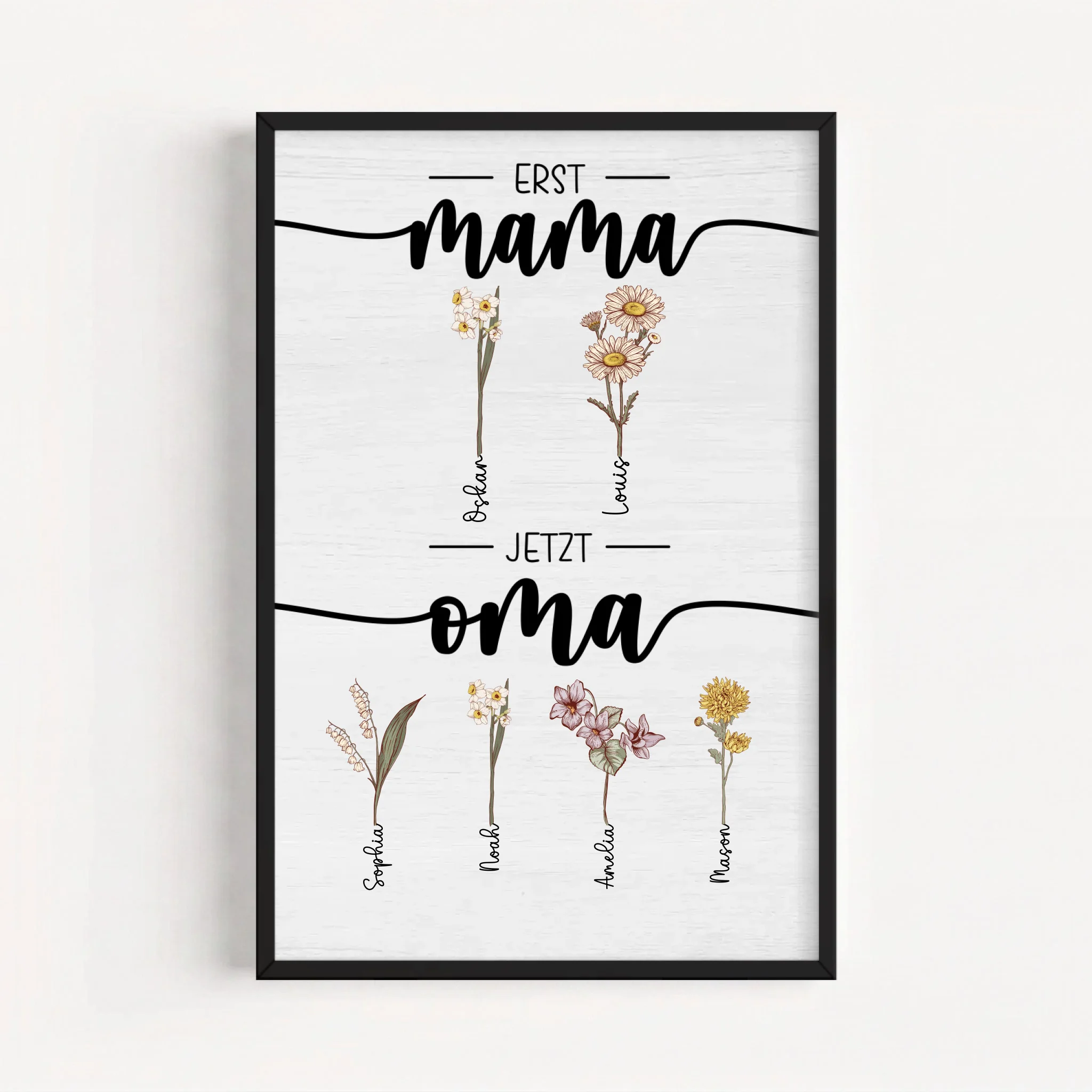 Live Mockup - Frame Poster - Black - 60x90