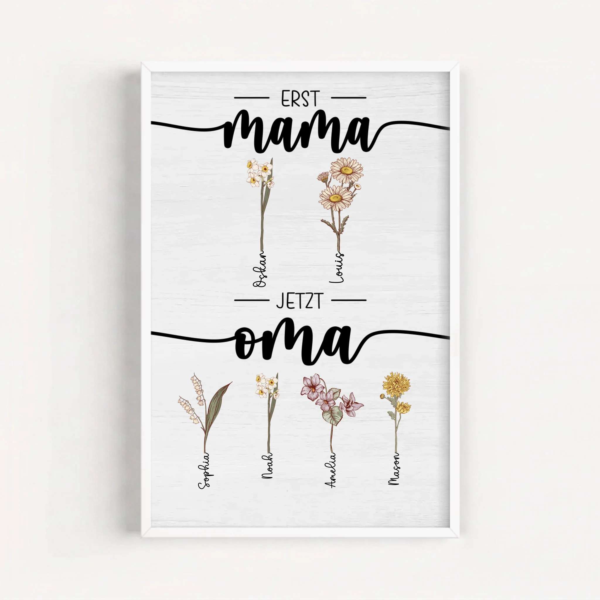 Live Mockup - Frame Poster - White - 60x90