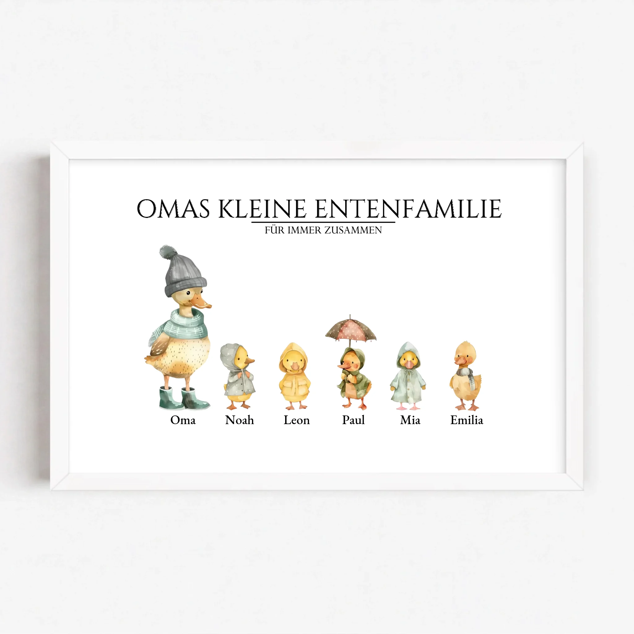 Live Mockup - Frame Poster - White - 30x20