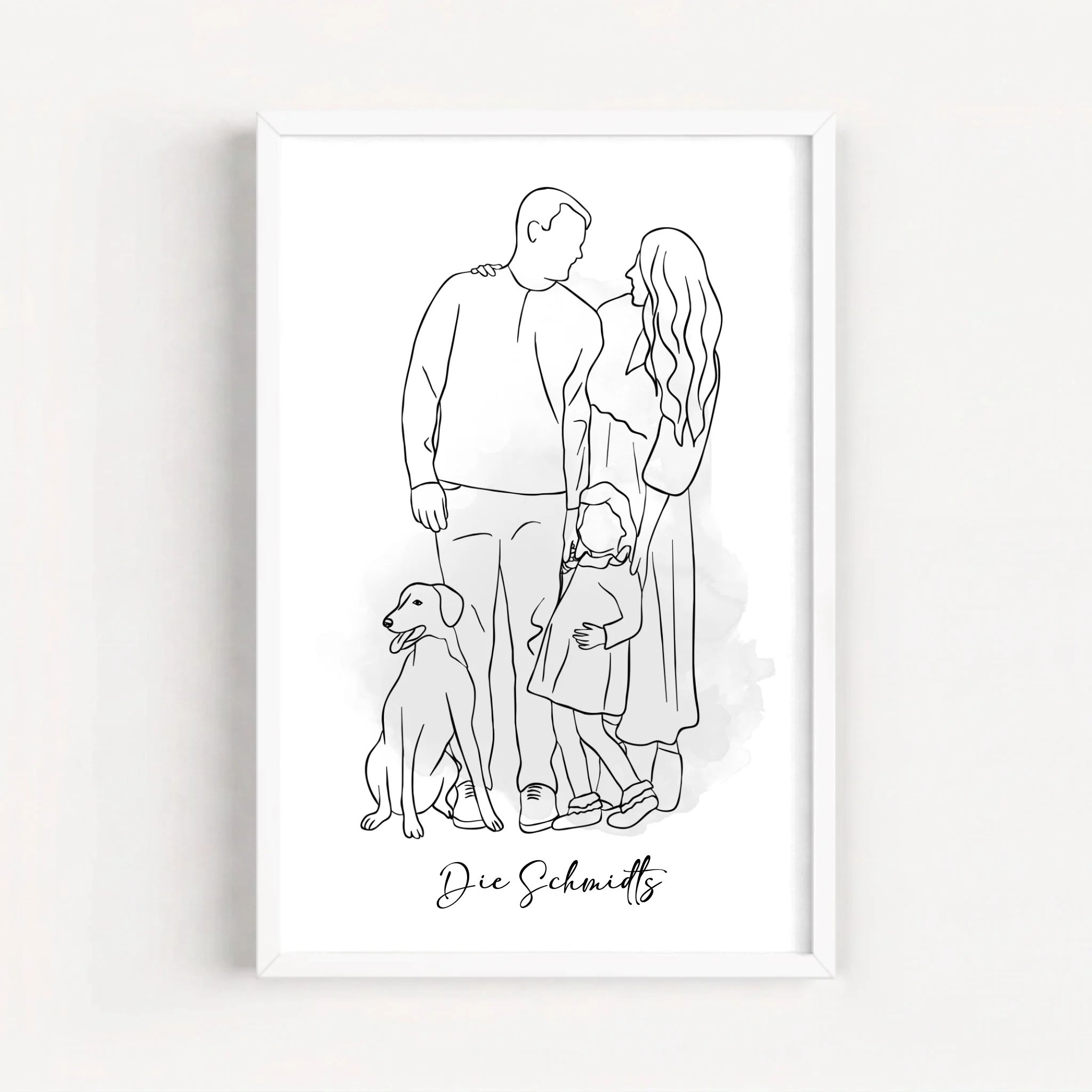 Live Mockup - Frame Poster - White - 40x60