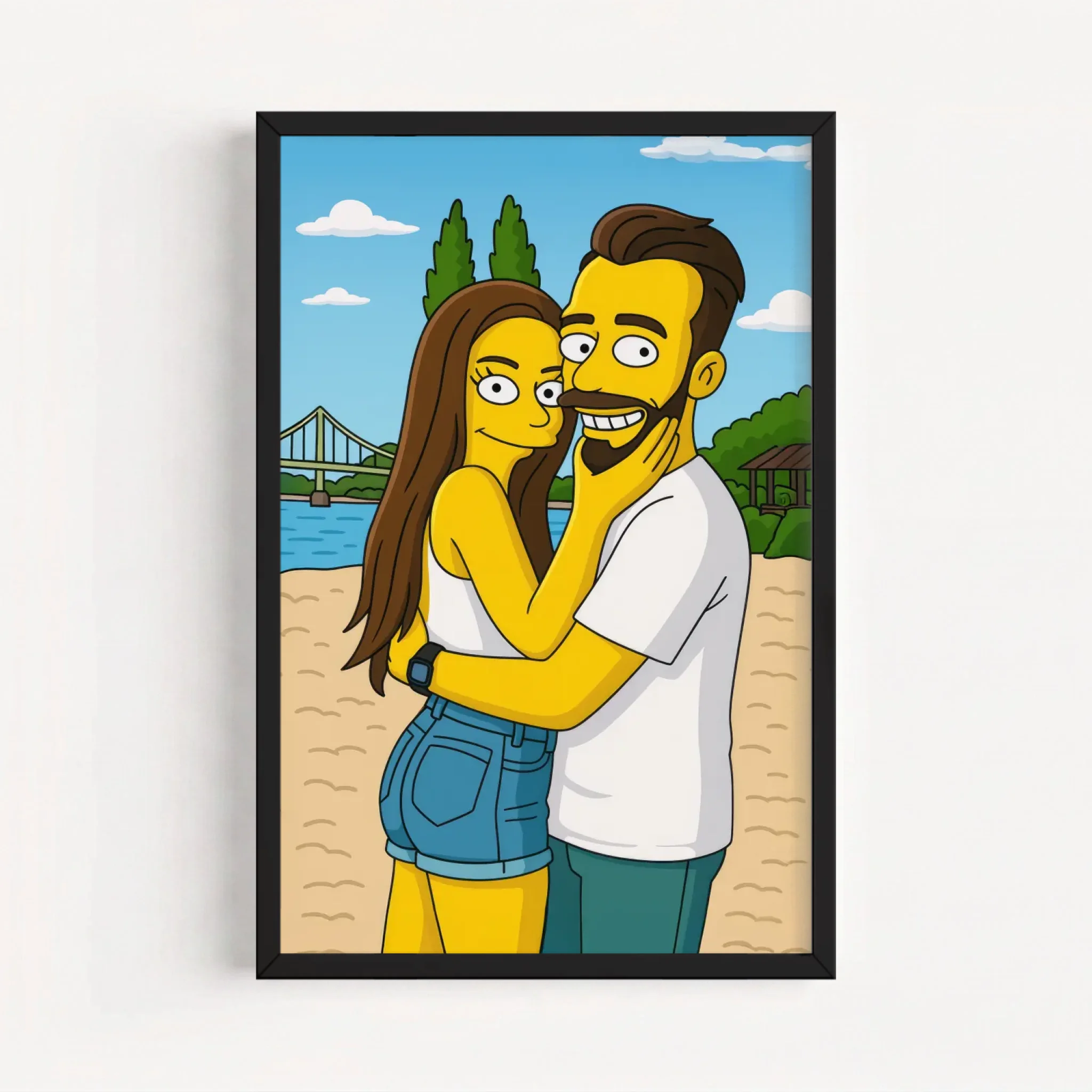Live Mockup - Frame Poster - Black - 40x60