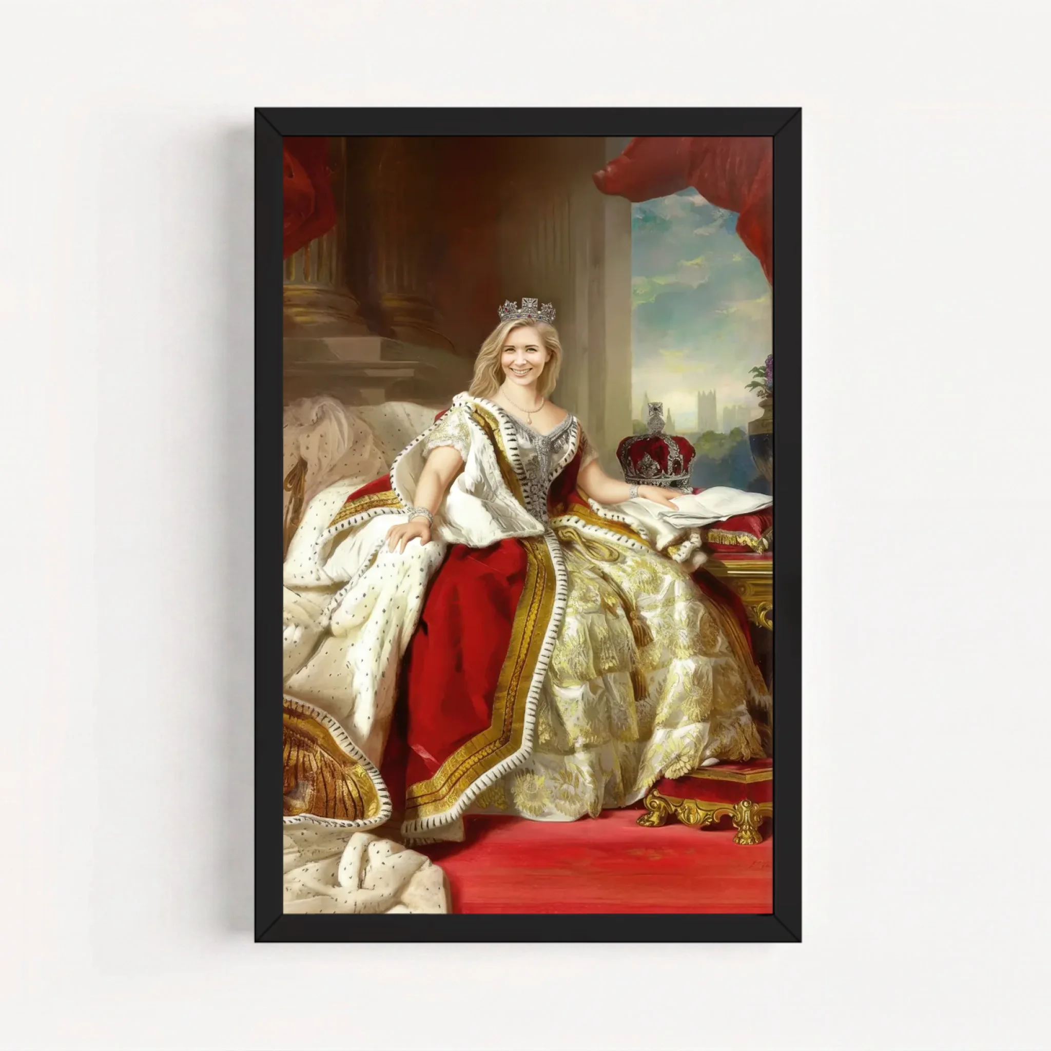 Live Mockup - Frame Poster - Black - 20x30