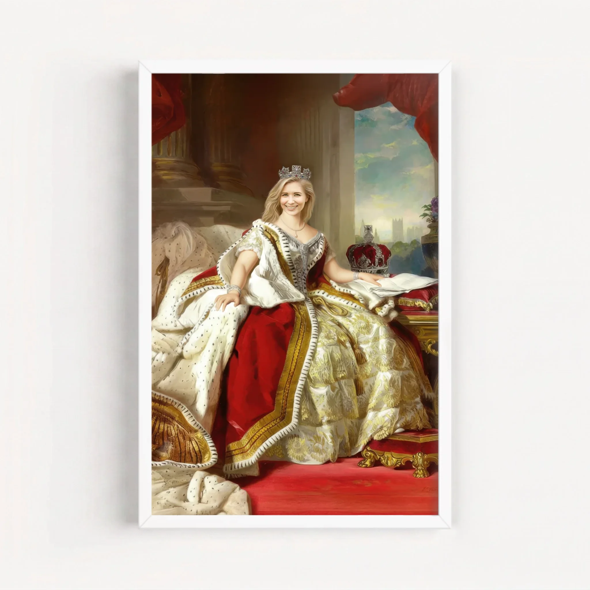 Live Mockup - Frame Poster - White - 40x60