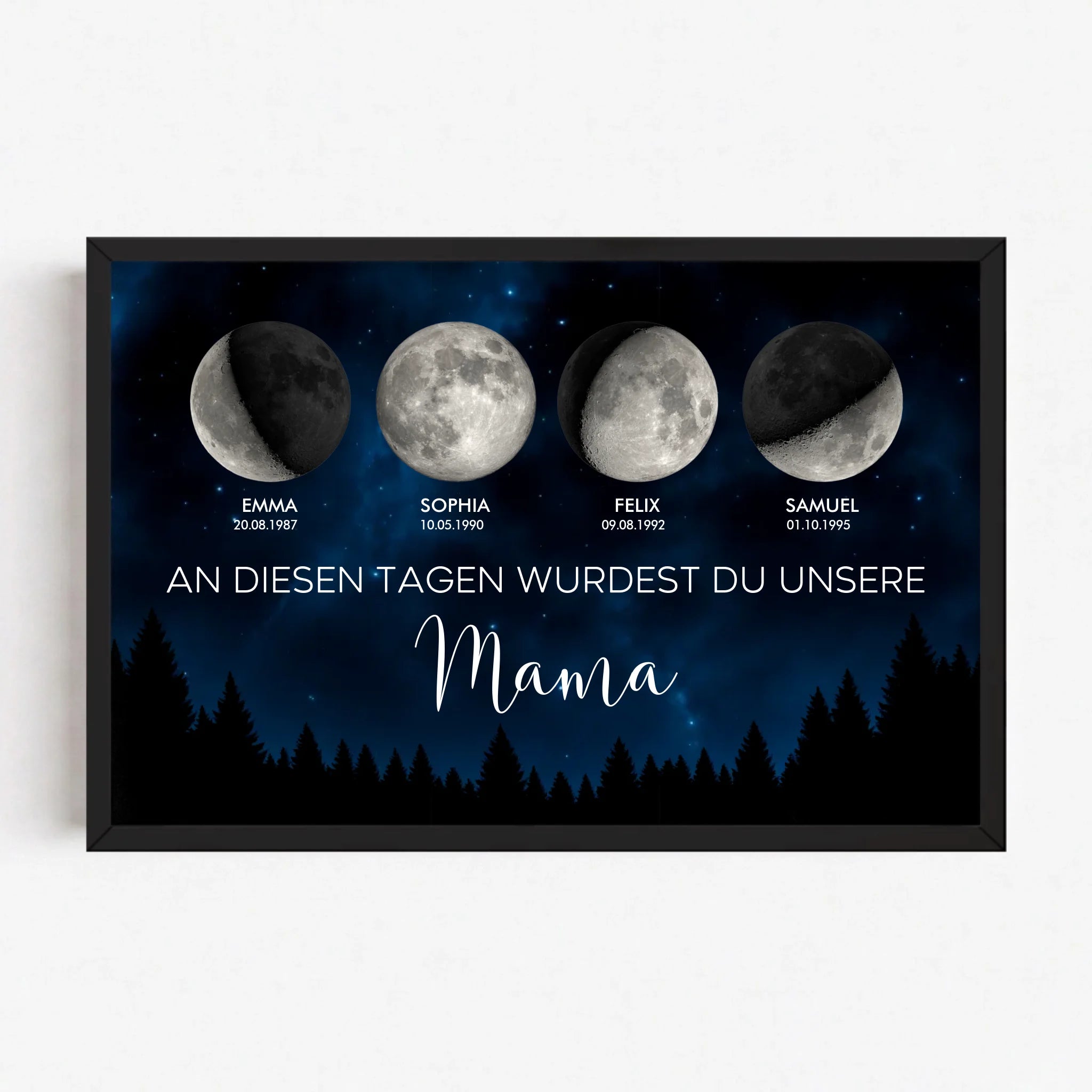 Live Mockup - Frame Poster - Black - 60x40