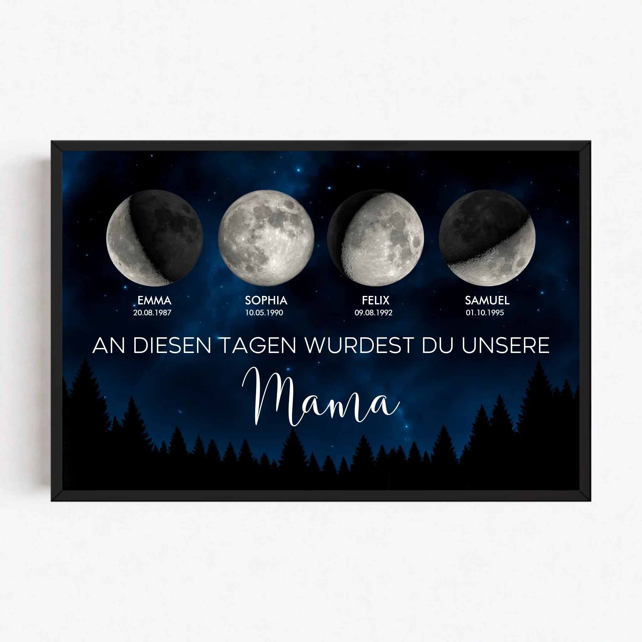Live Mockup - Frame Poster - Black - 90x60