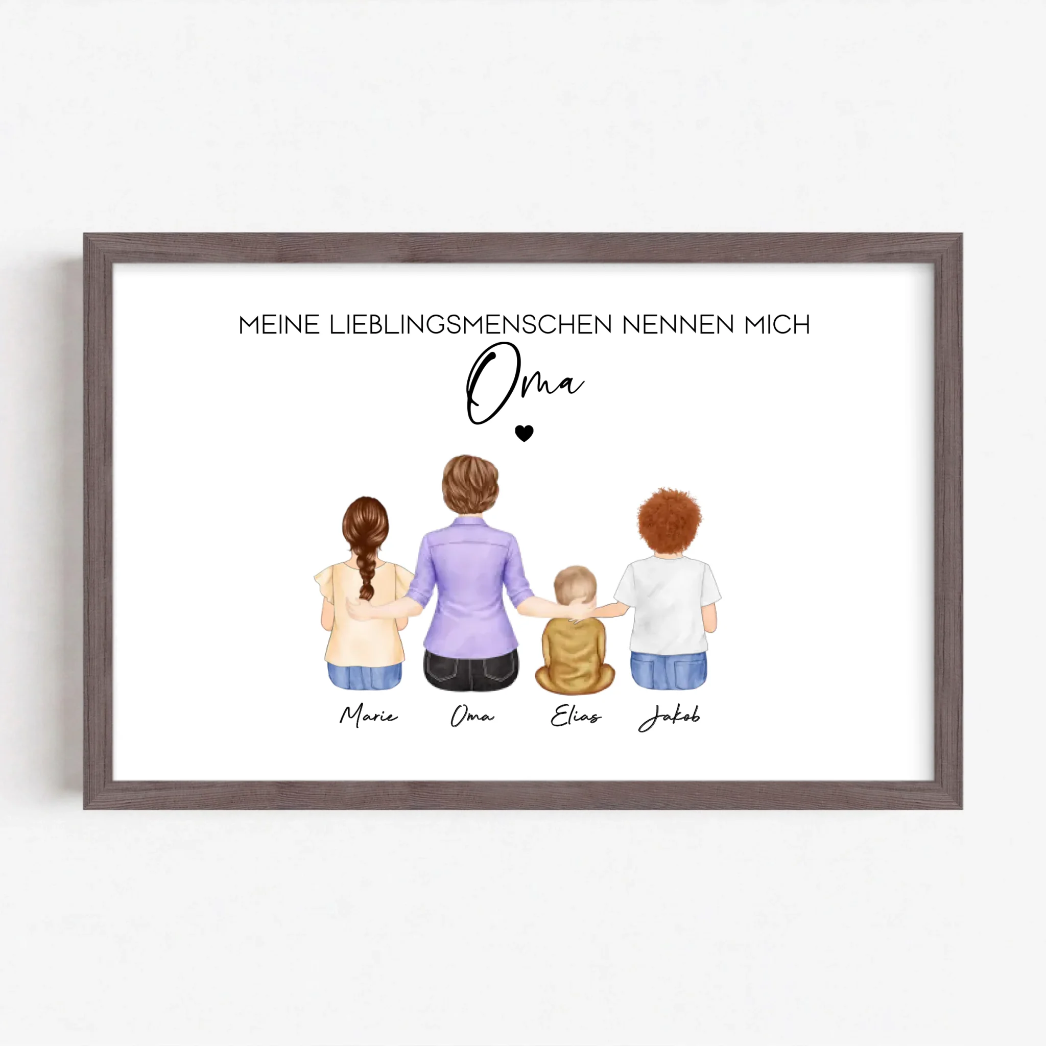 Live Mockup - Frame Poster - Wood - 30x20
