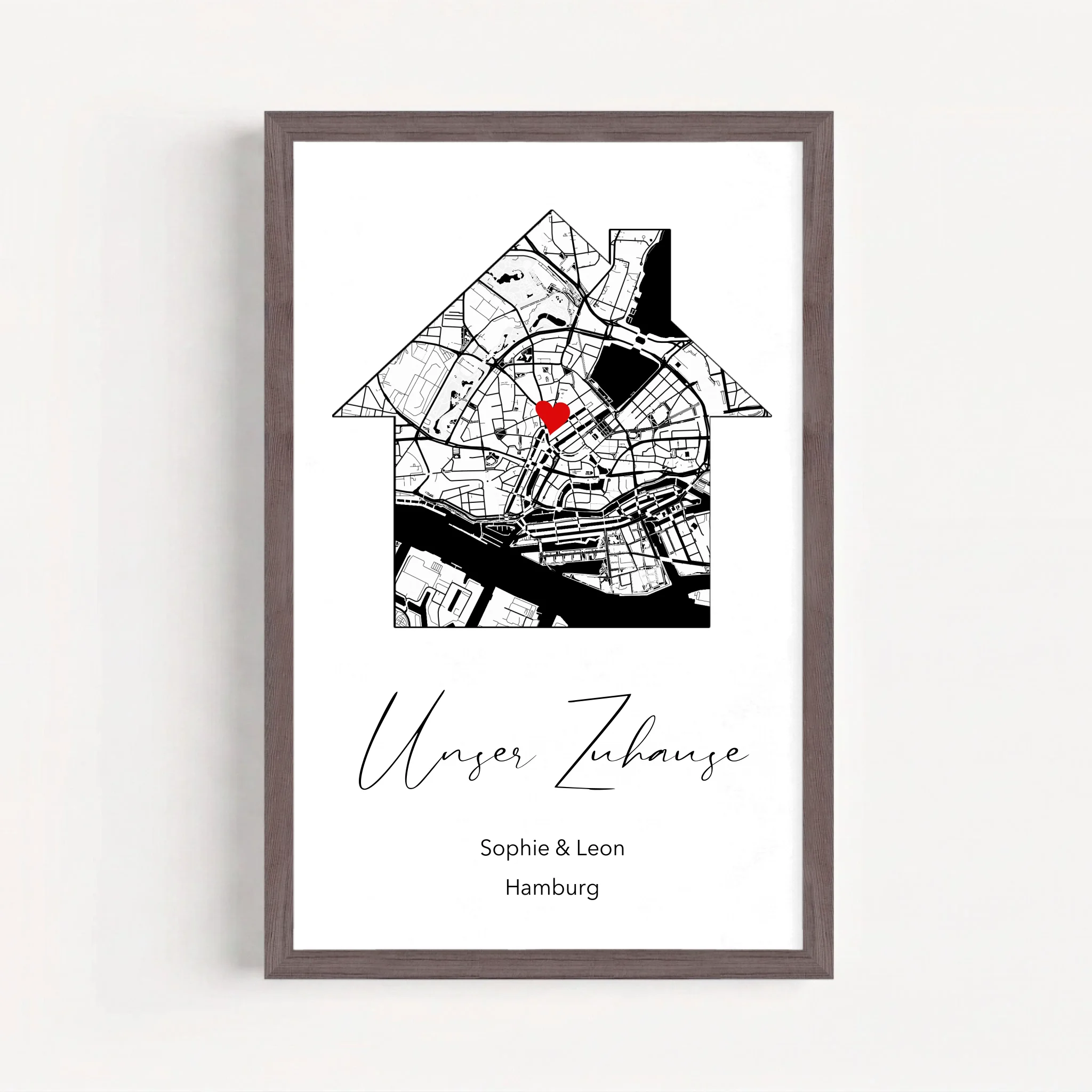 Live Mockup - Frame Poster - Wood - 20x30
