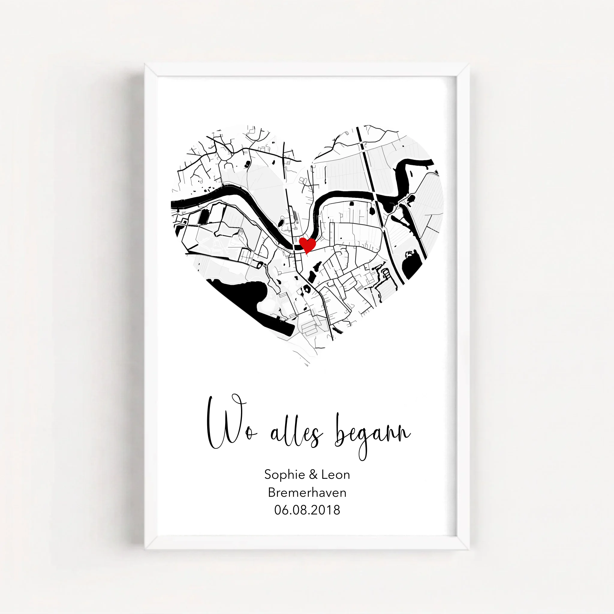 Live Mockup - Frame Poster - White - 40x60